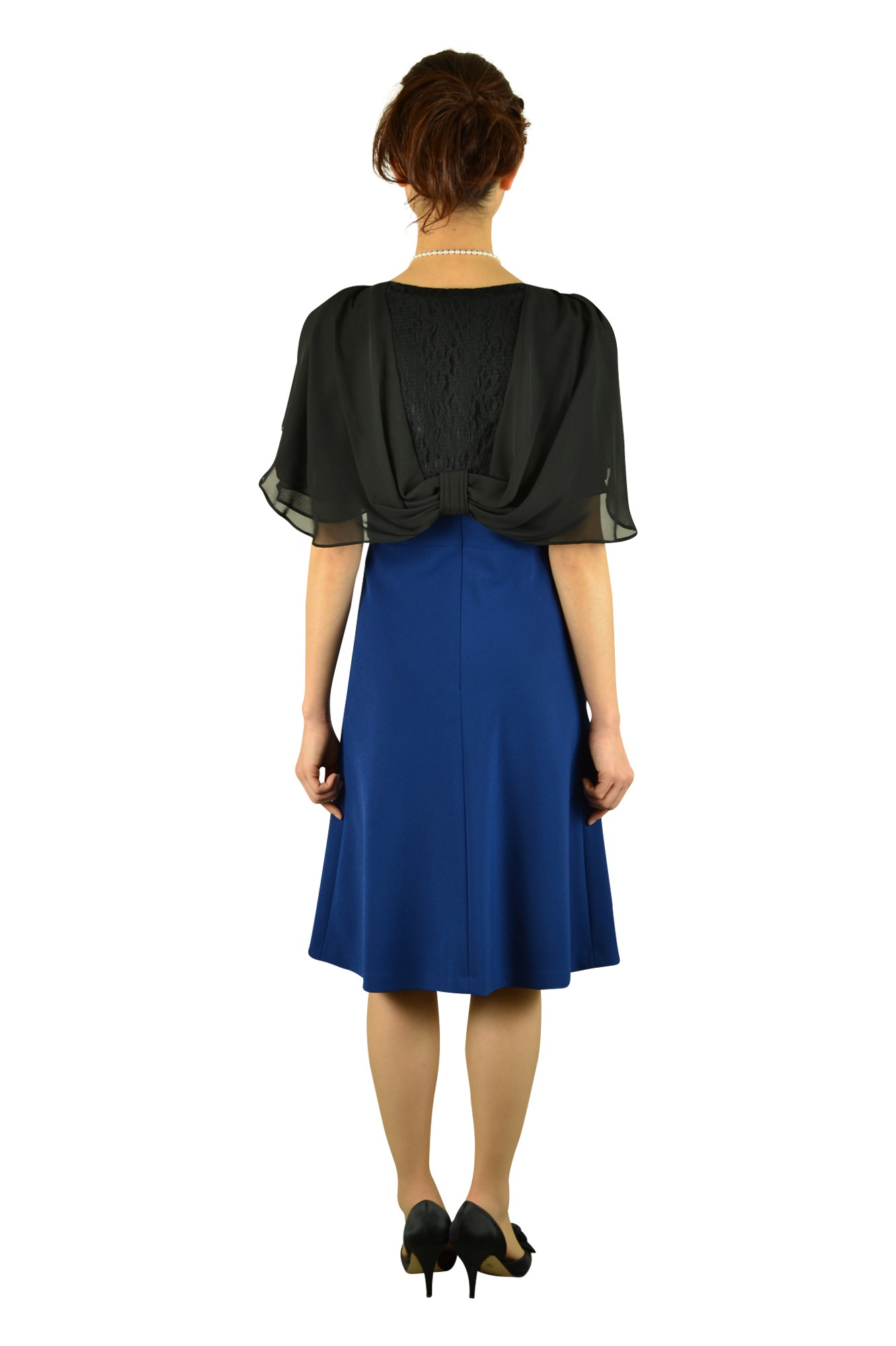 上質ブルーミディドレスセット