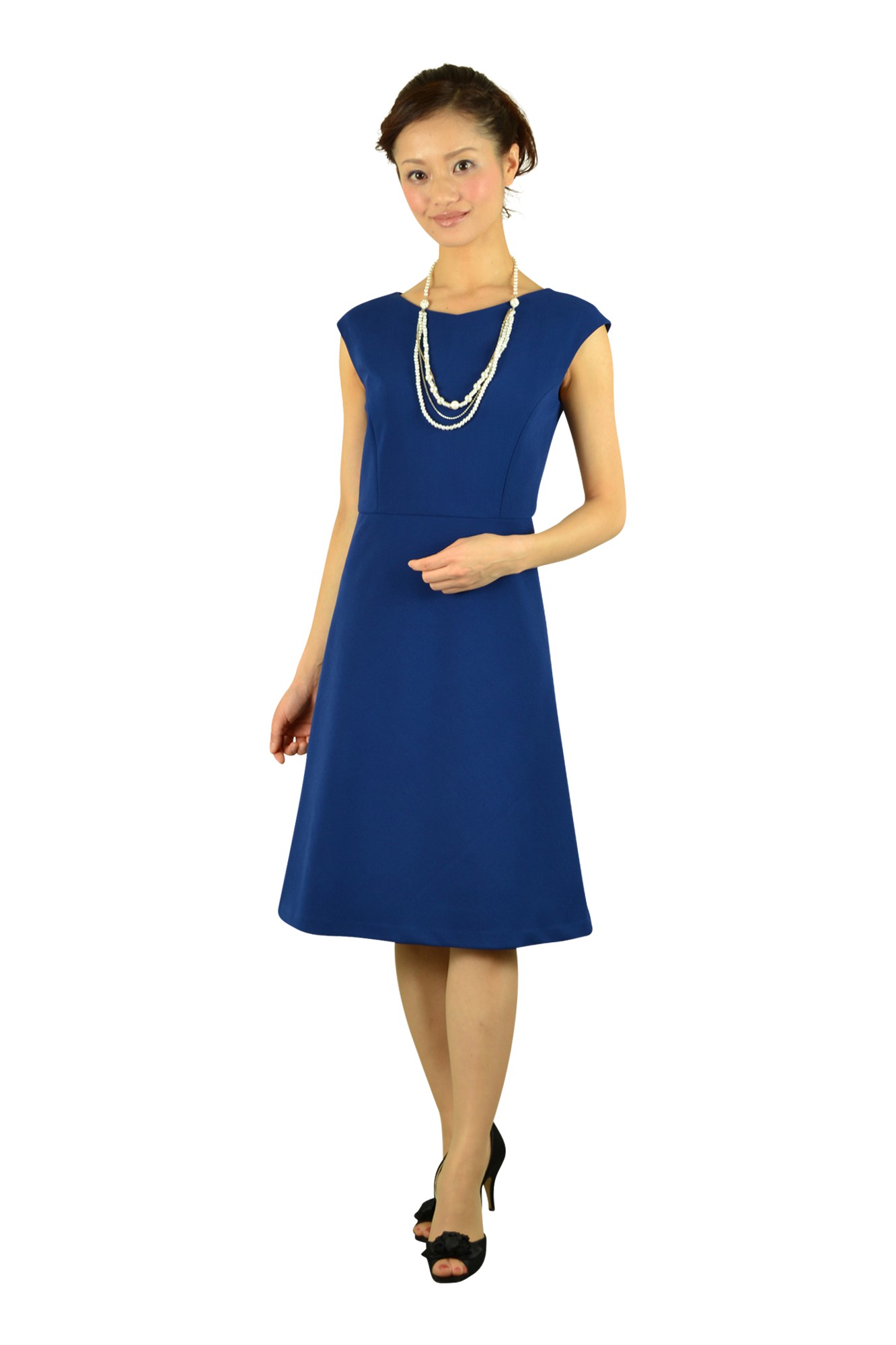 上質ブルーミディドレスセット