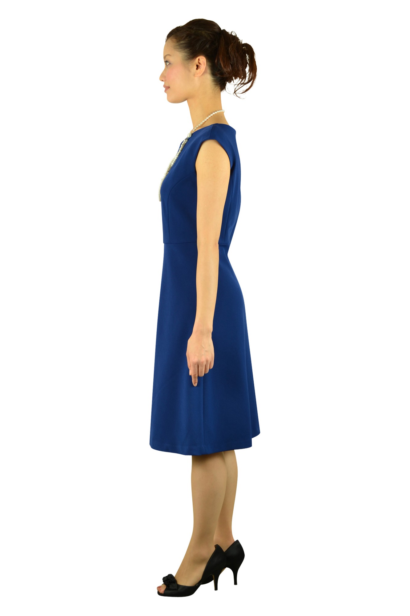 上質ブルーミディドレスセット