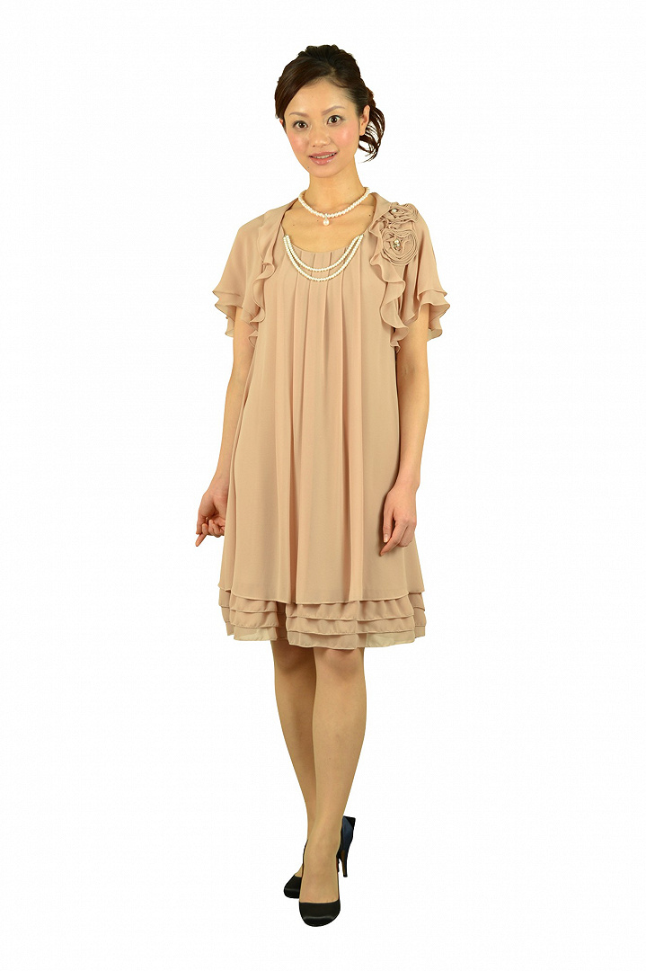 セットアップベージュドレスセット