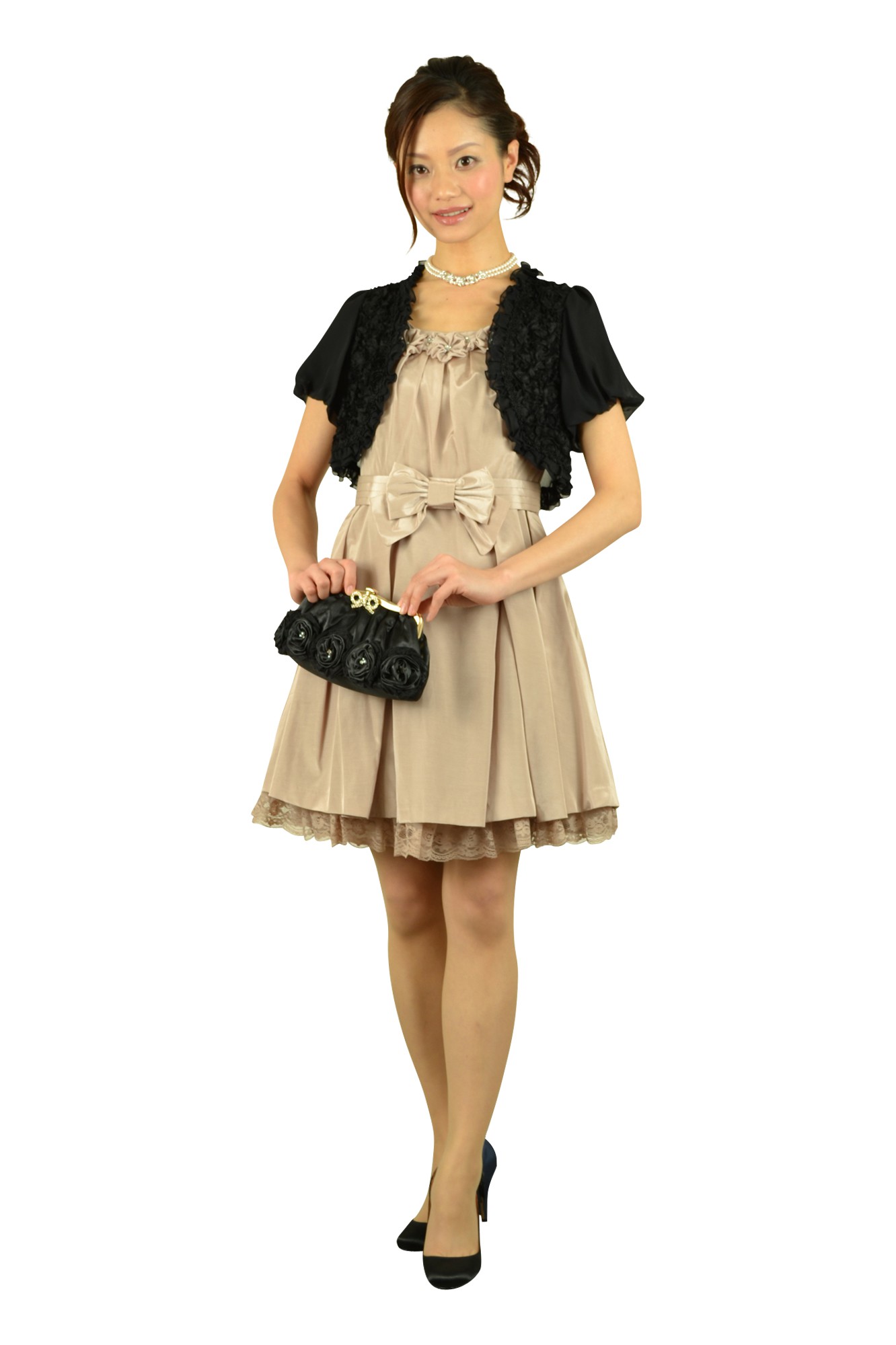 愛されフィットアンドフレアドレスセット