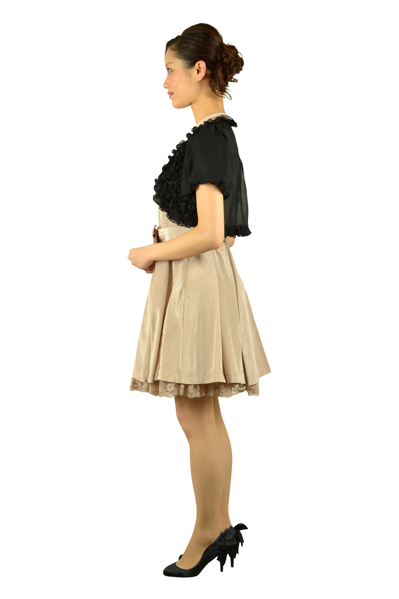 愛されフィットアンドフレアドレスセット