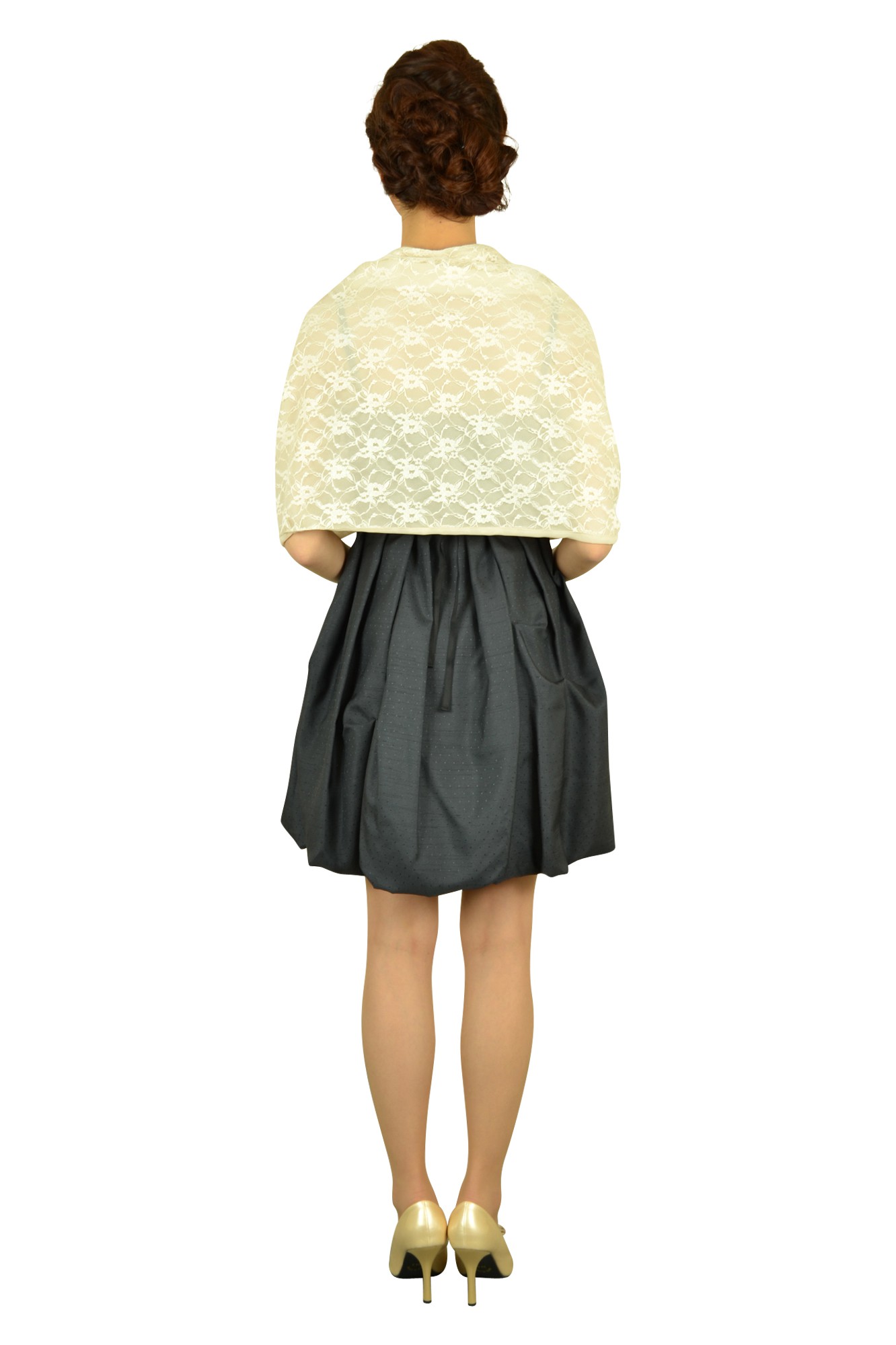 ドットバルーンネイビードレスセット