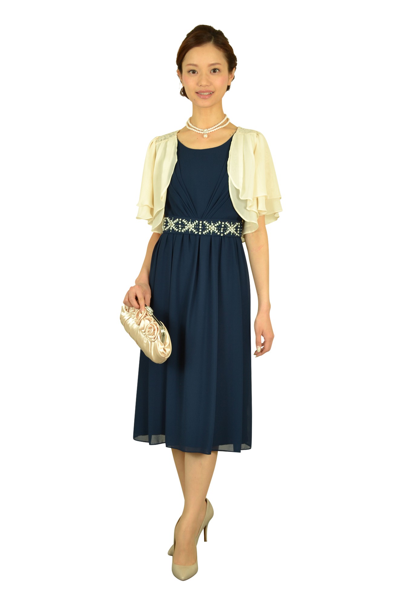 シンプルジャレロ風アイボリーボレロ