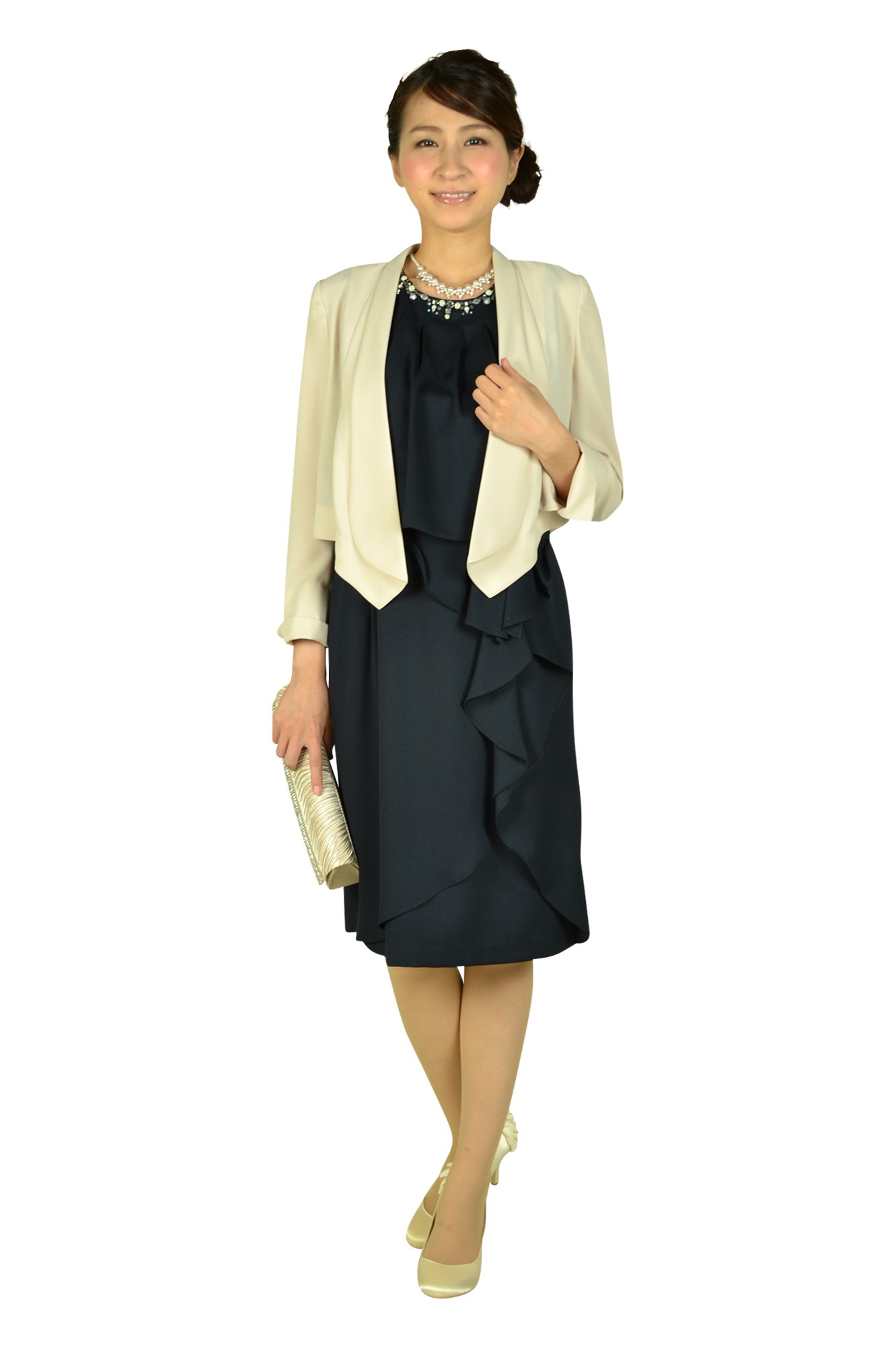 エレガントスクエアシャンパンバッグ