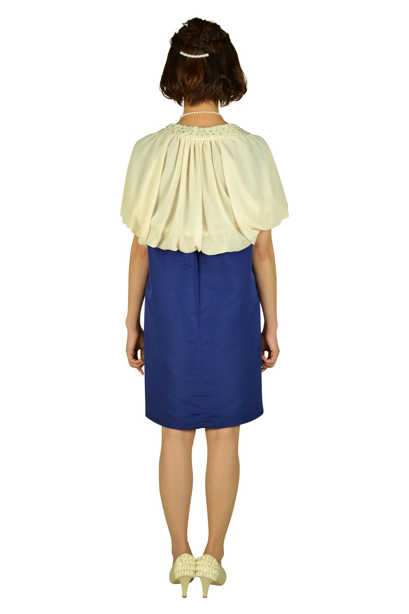 パープルビッグリボンドレスセット