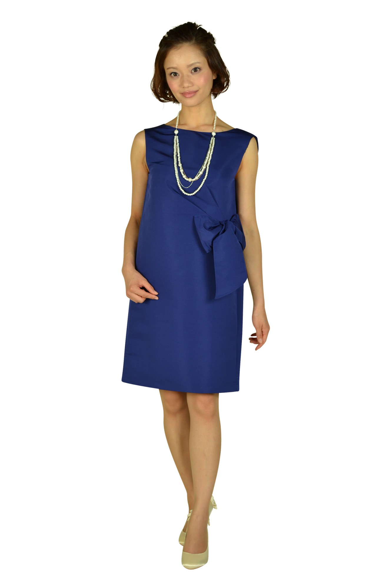 パープルビッグリボンドレスセット