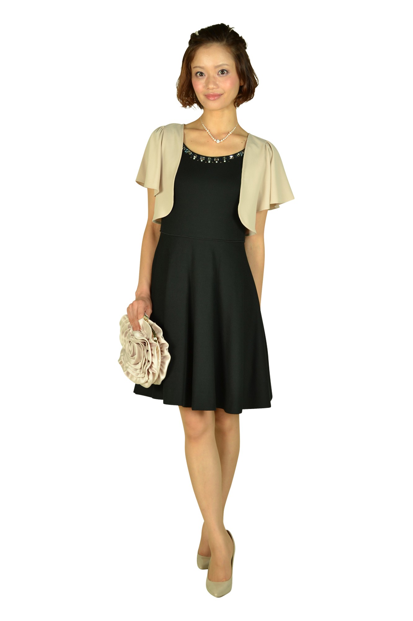 ローズピンクシャンパンバッグ