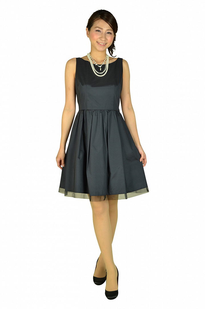 グログランリボンネイビードレスセット