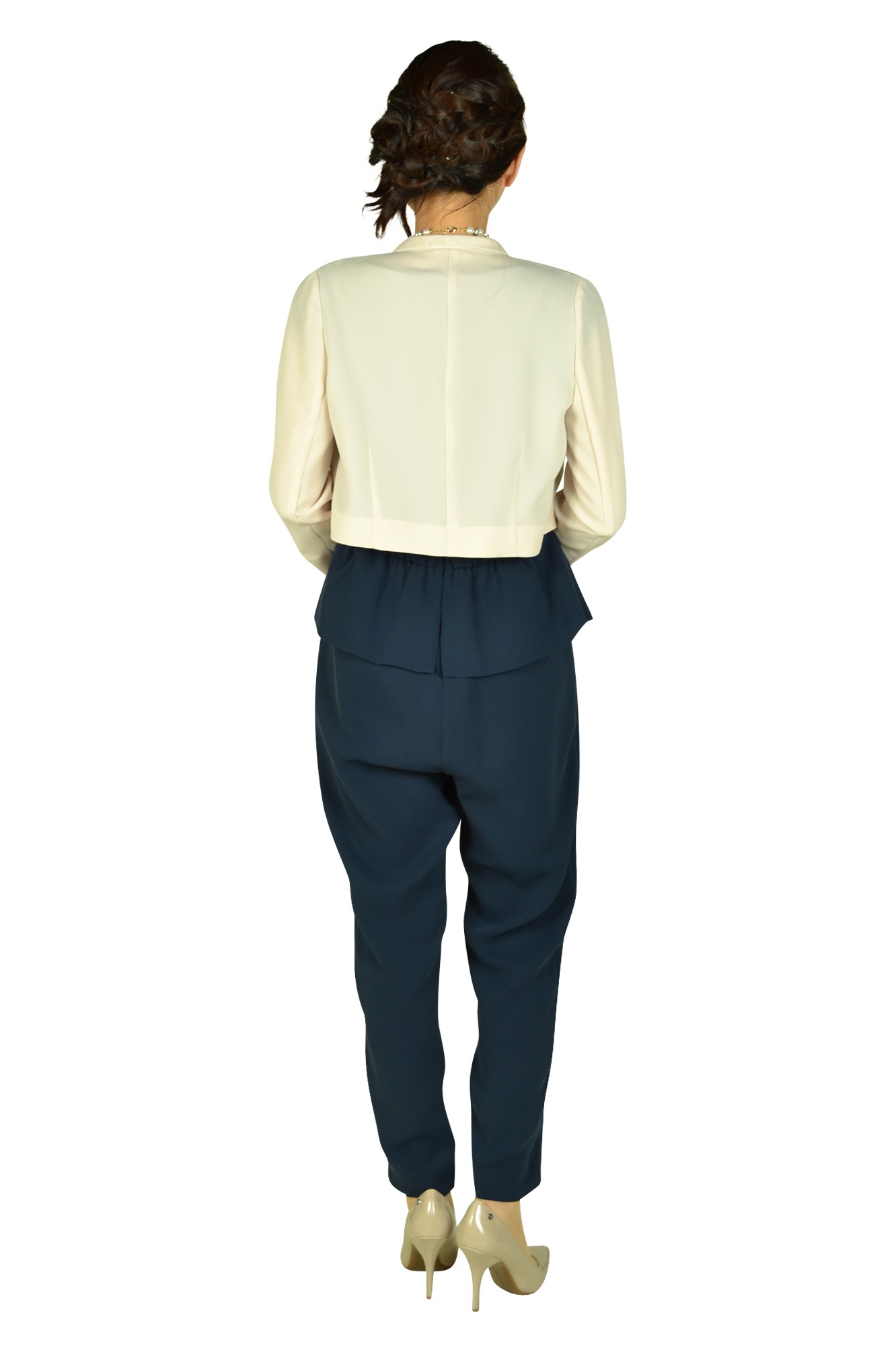 タックネイビーオールインワンセット