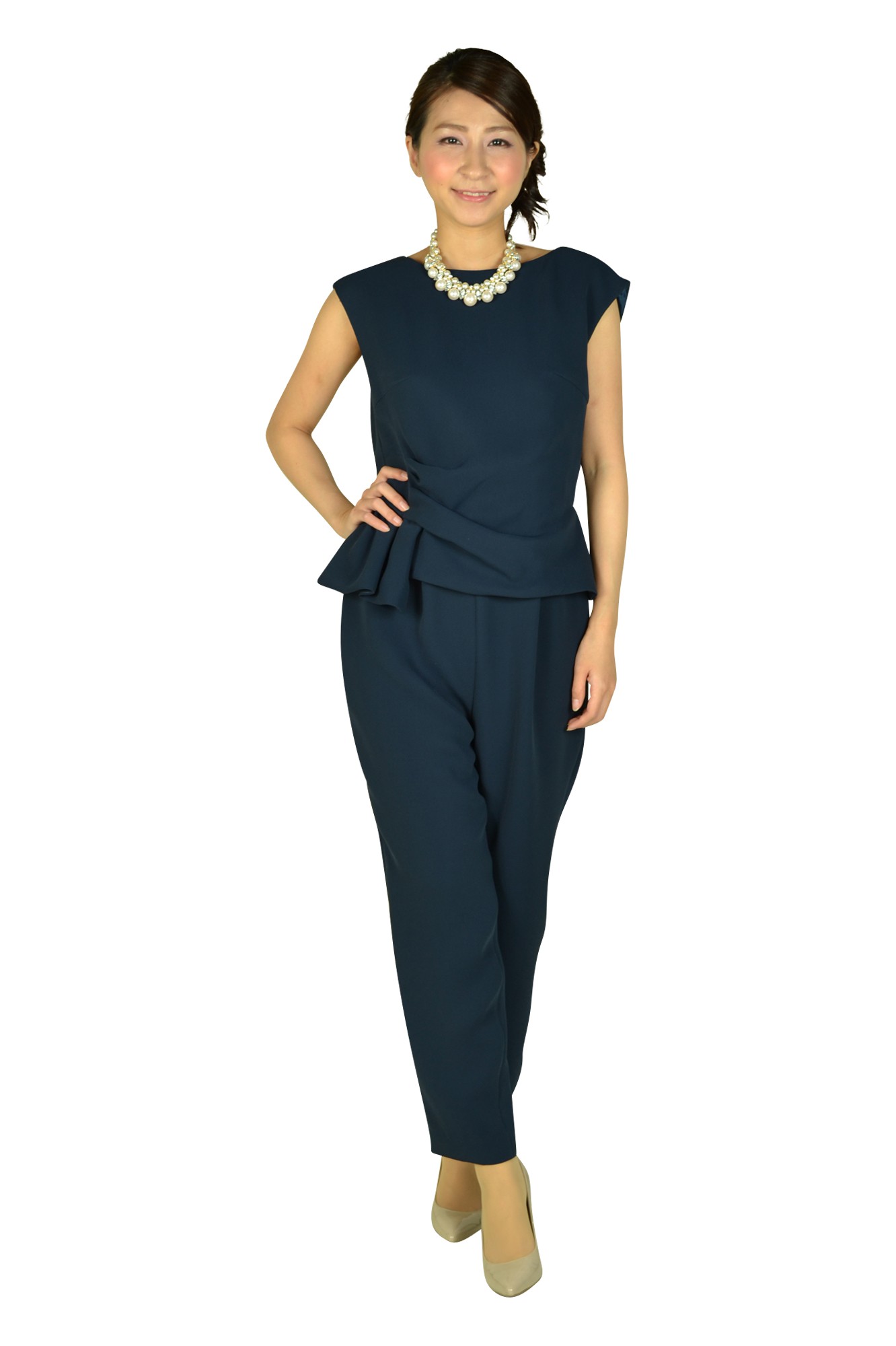 タックネイビーオールインワンセット