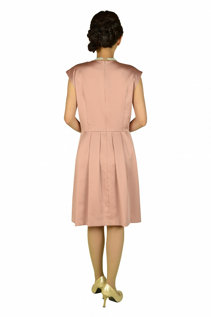 カシュクールピンクドレスセット