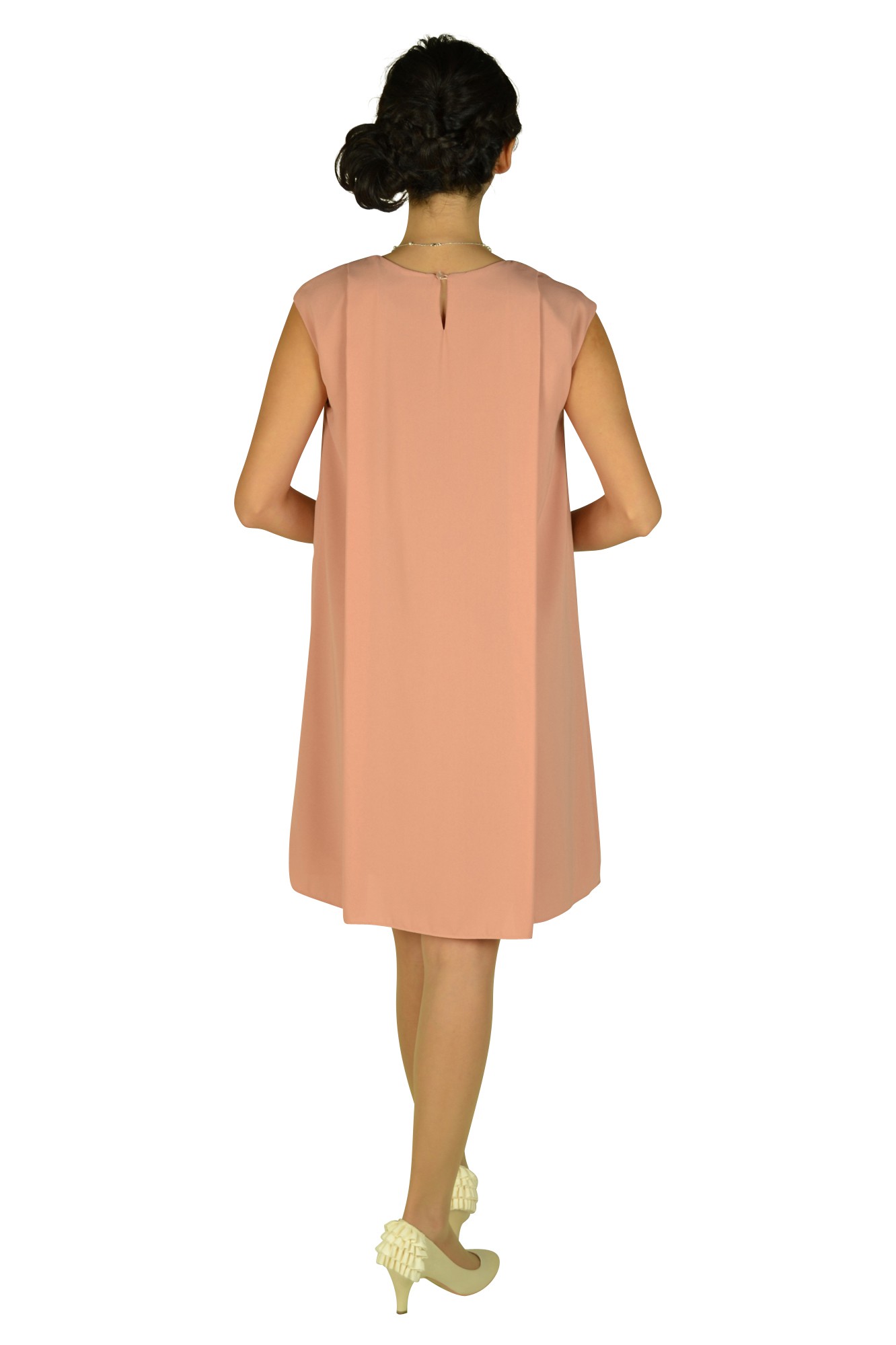 スモーキーピンクビジュドレスセット