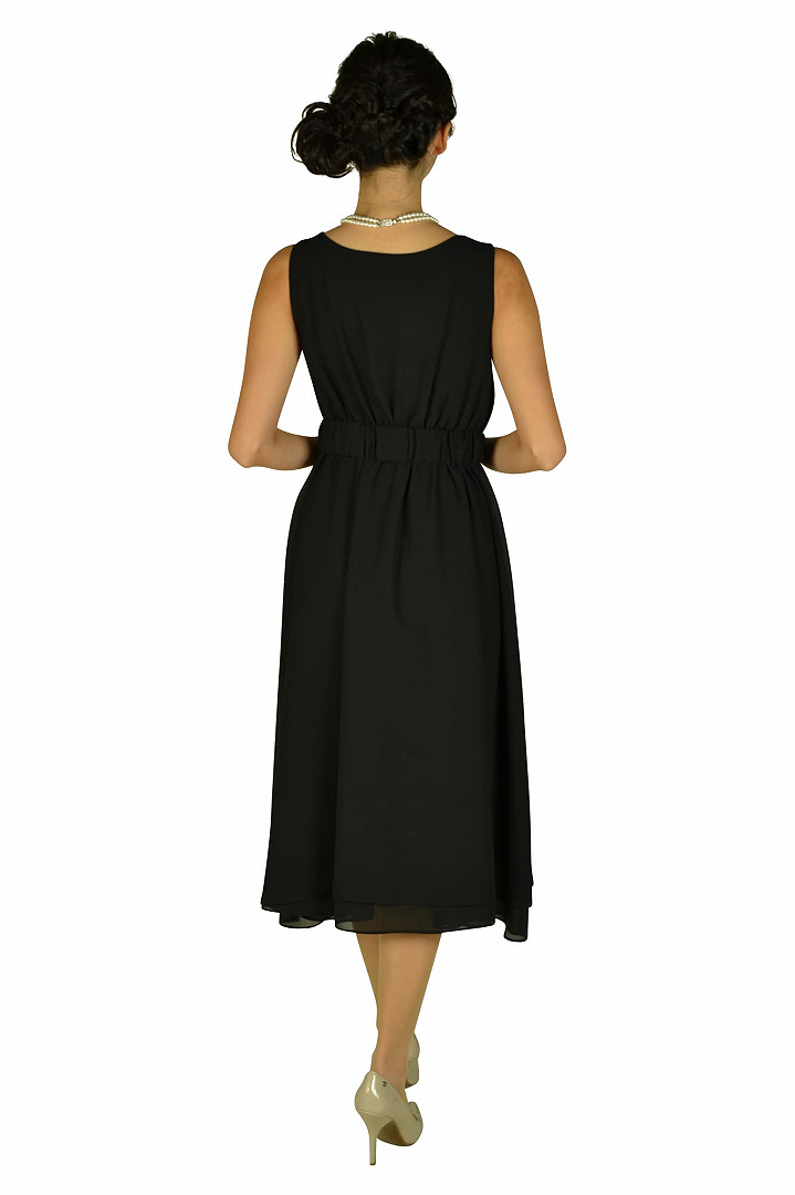 縦バイカラーベージュドレスセット