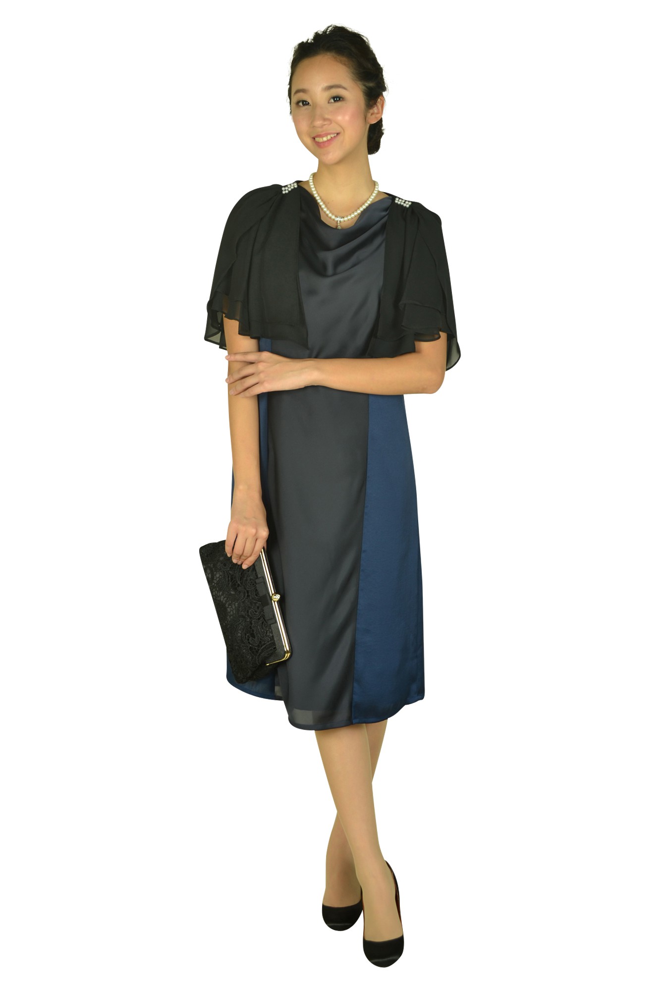 ティアドロップマダムパールネックレス