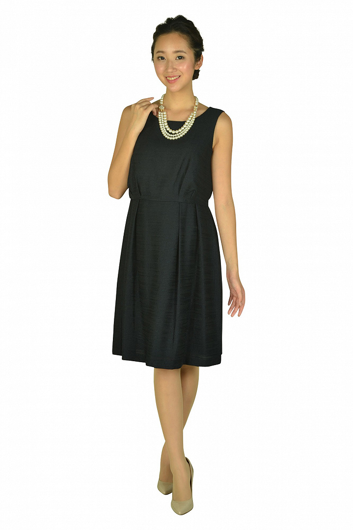 ループツイードネイビードレスセット