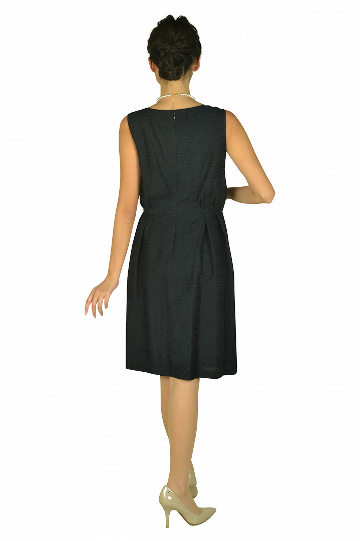 ループツイードネイビードレスセット