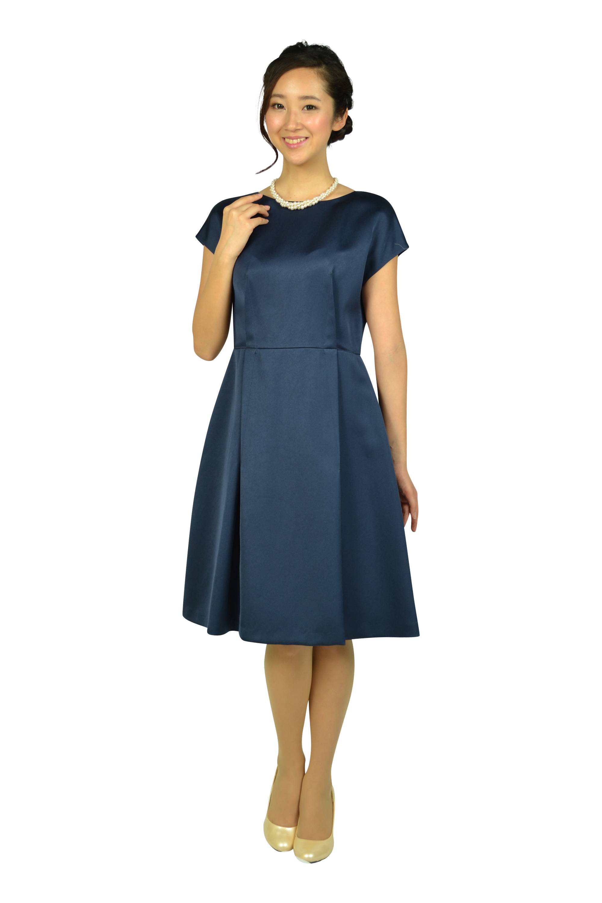 上質シンプルネイビードレスセット