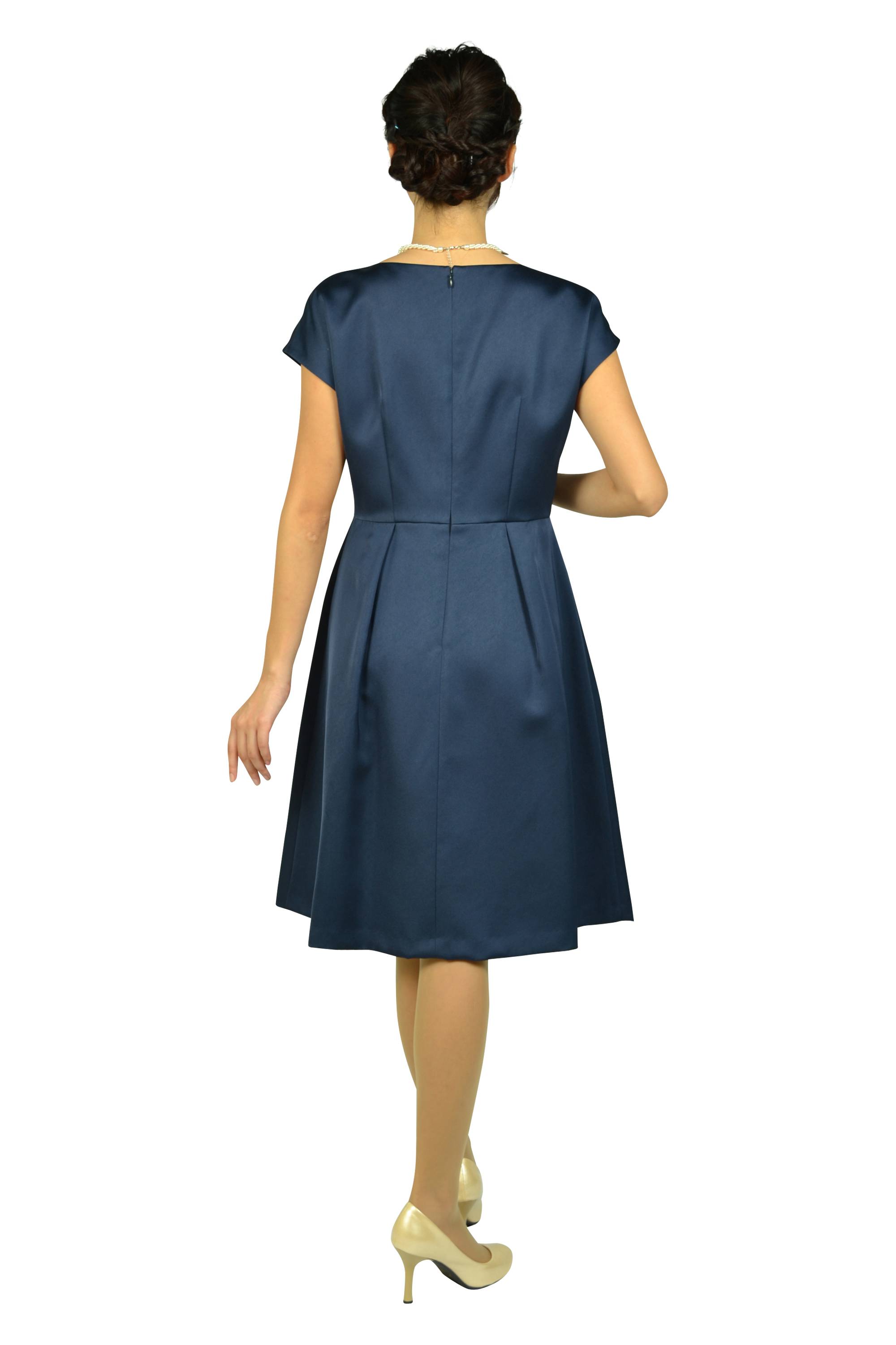 上質シンプルネイビードレスセット