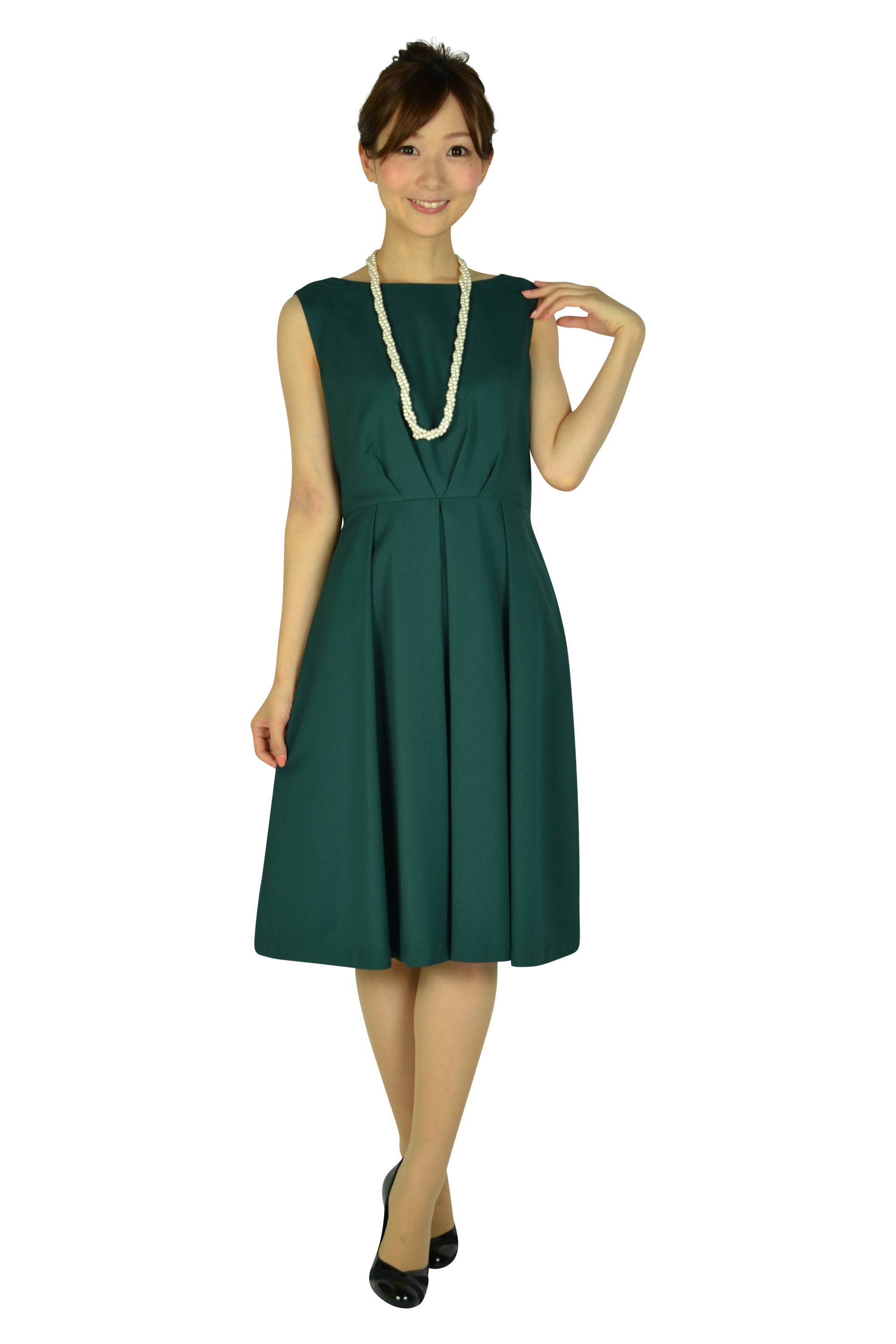 シンプルグリーンドレスセット