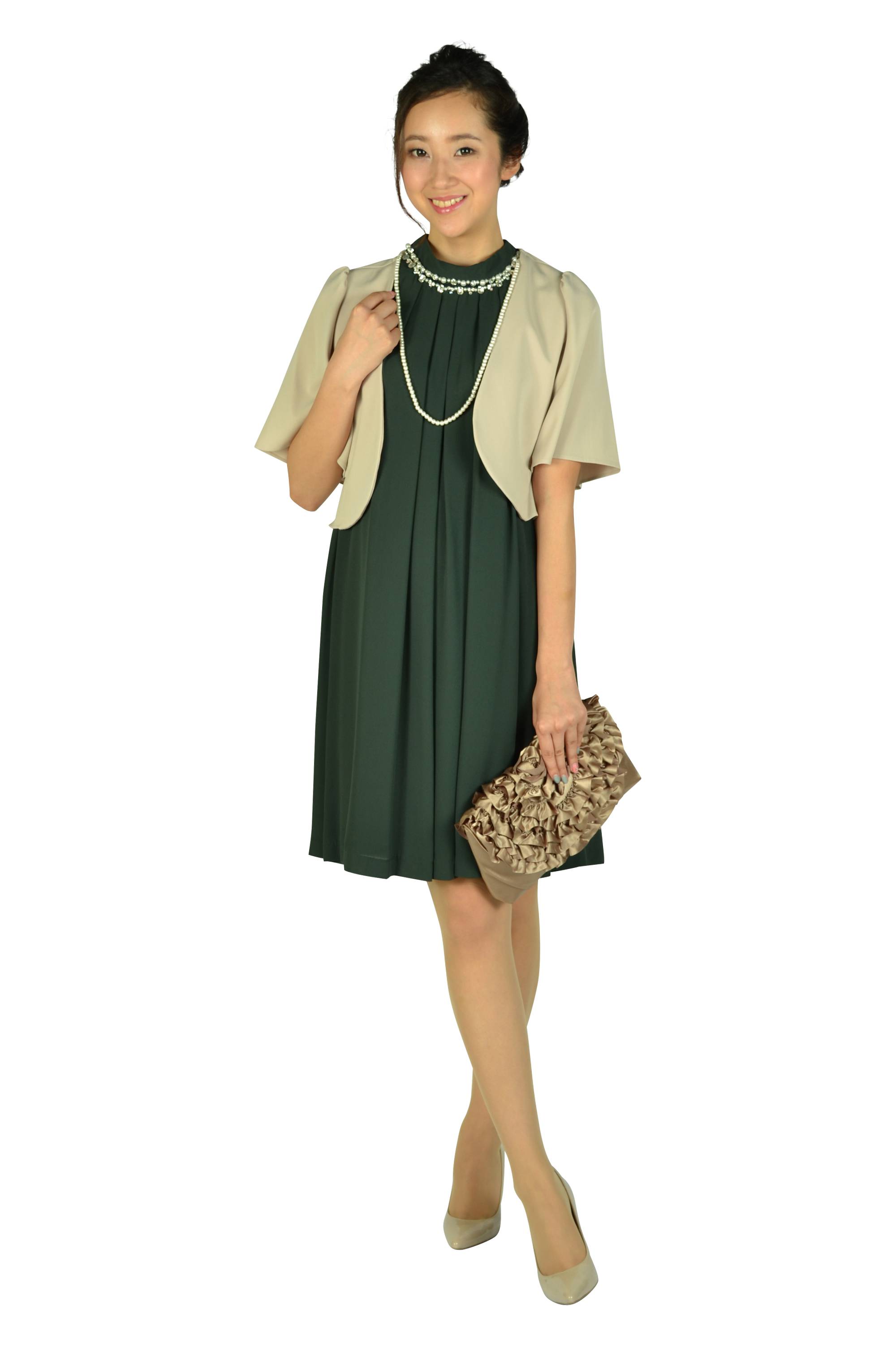 Attirantore ダブルビジュダークグリーンドレスセット (M) をレンタル