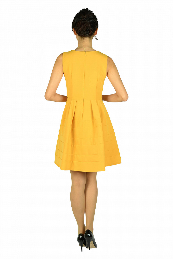 豪華ビジュマスタードドレスセット