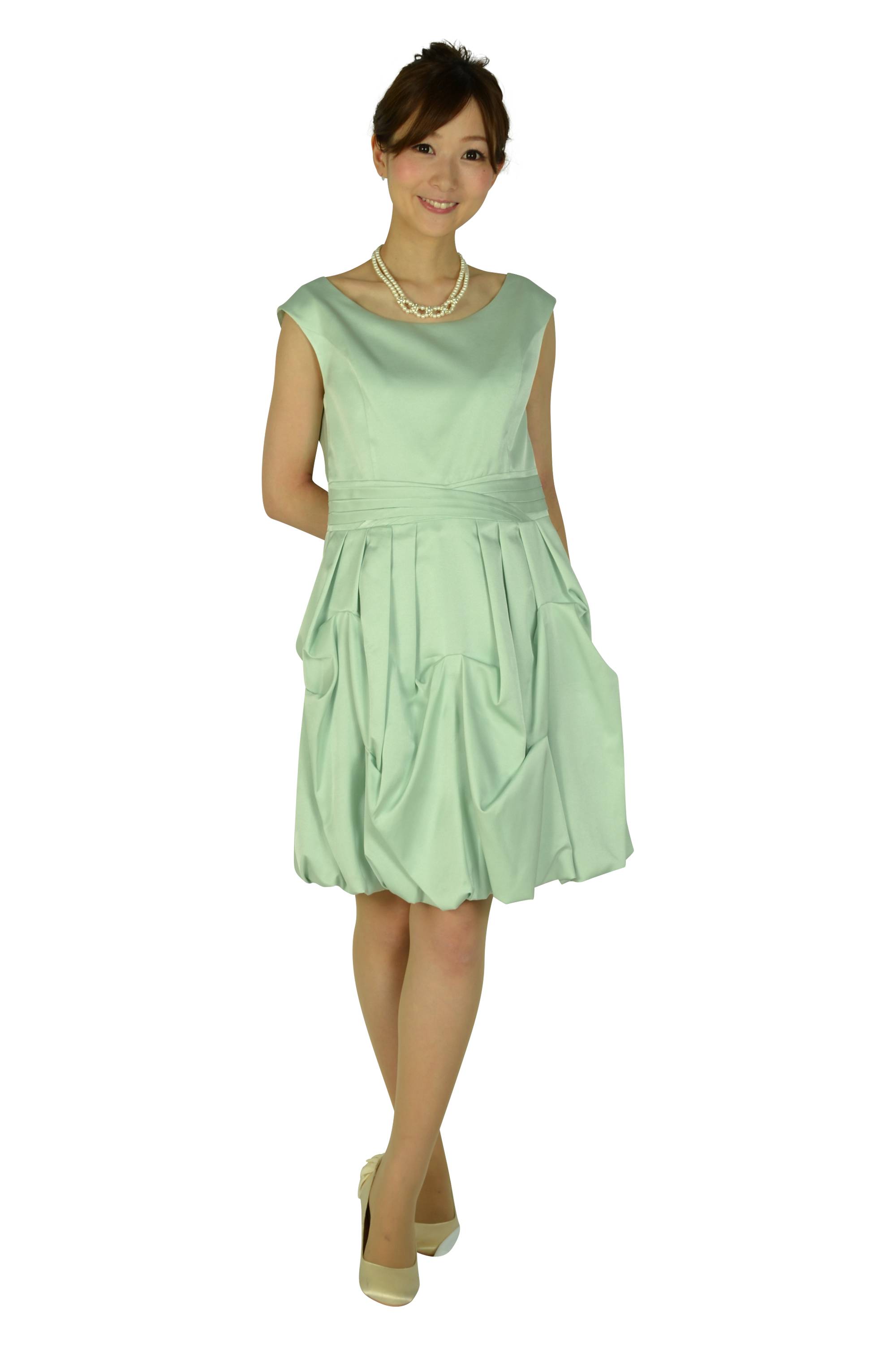 淡グリーンバルーンSKドレスセット