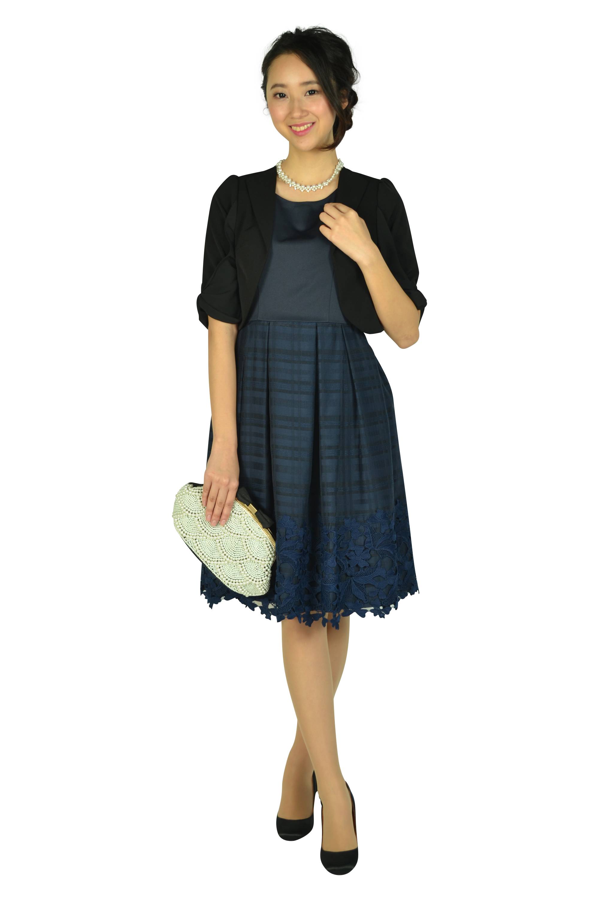 アーチパールブラックバッグ