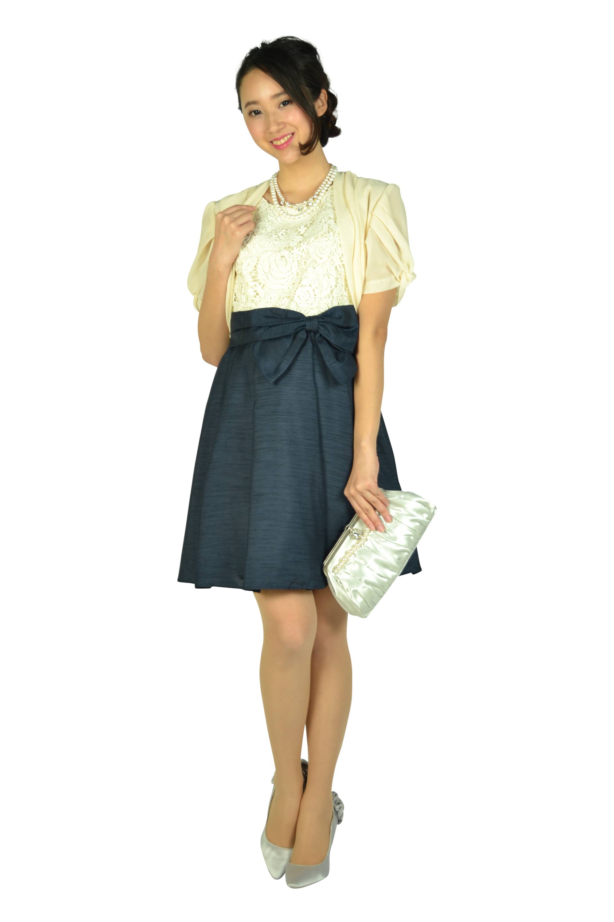 ガーリースタイルバイカラードレスセット