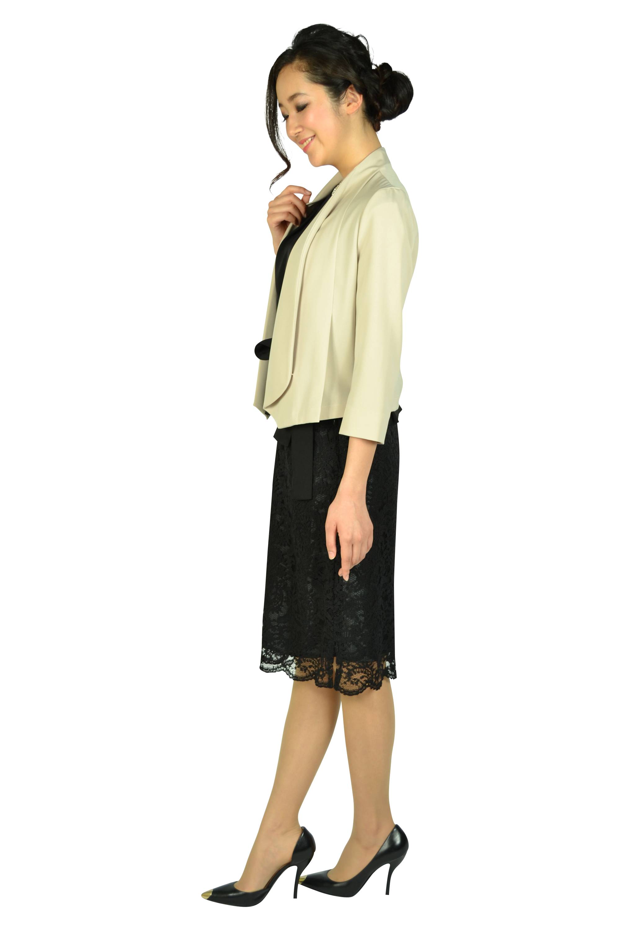 セットアップブラックドレスセット