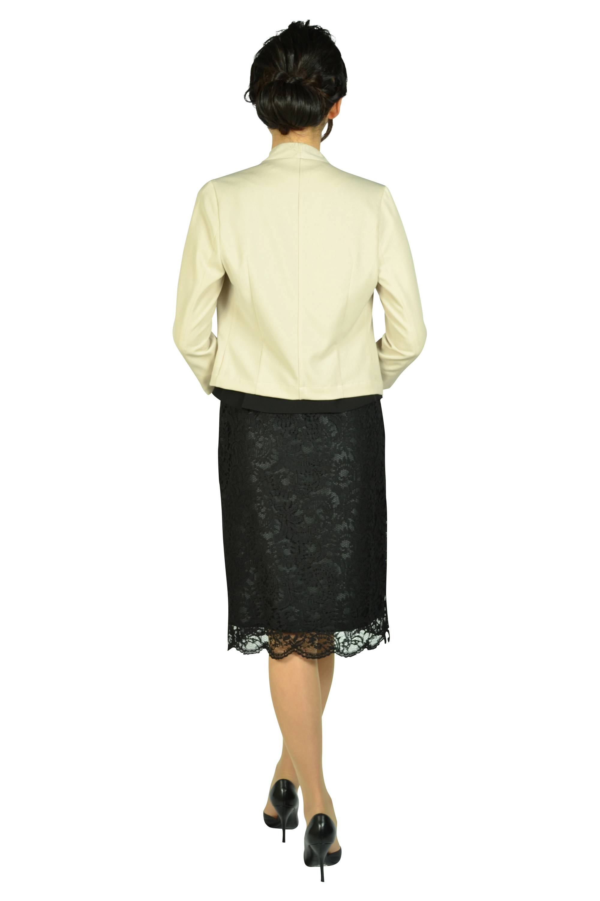 セットアップブラックドレスセット