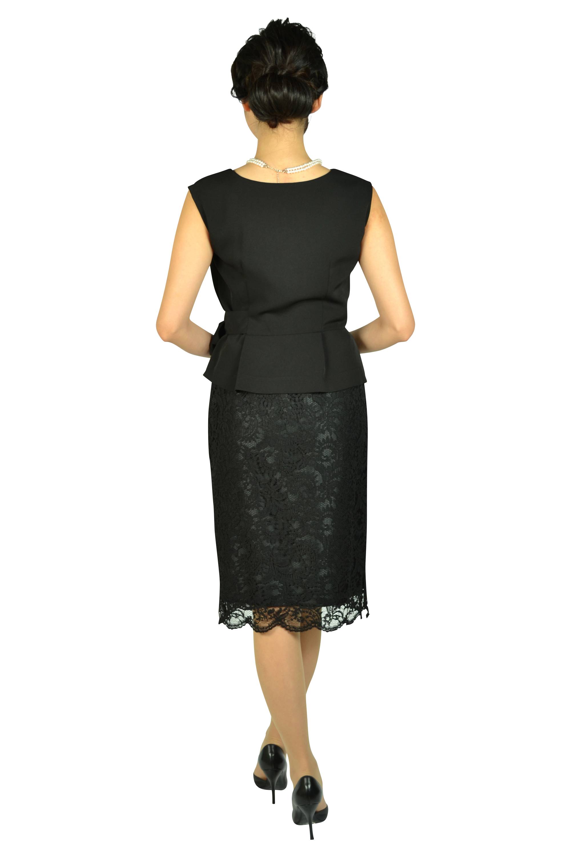 セットアップブラックドレスセット