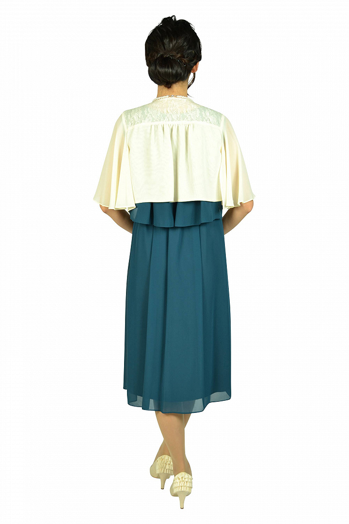 ウェストパールグリーンドレスセット