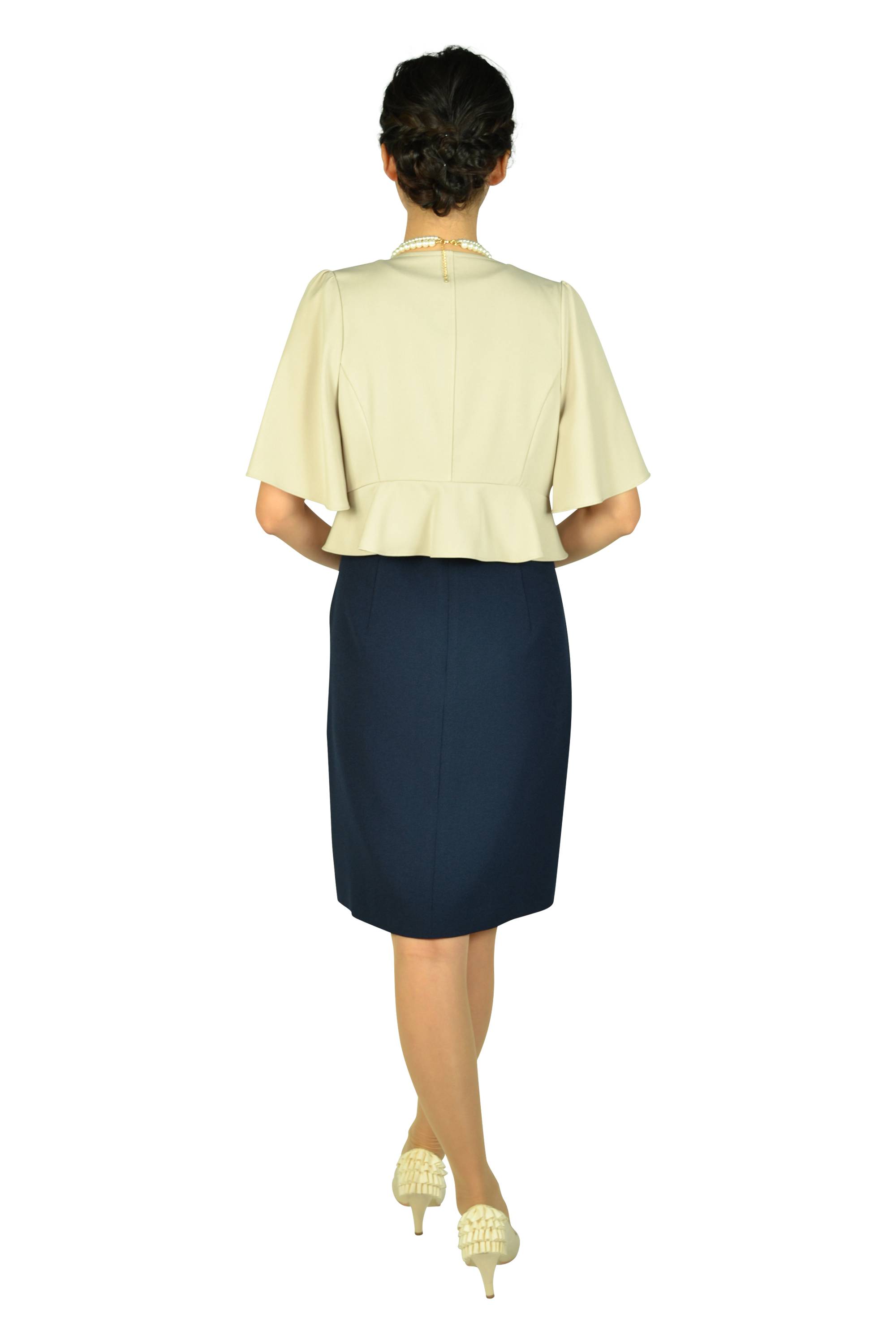 オーバートップス風ネイビードレスセット