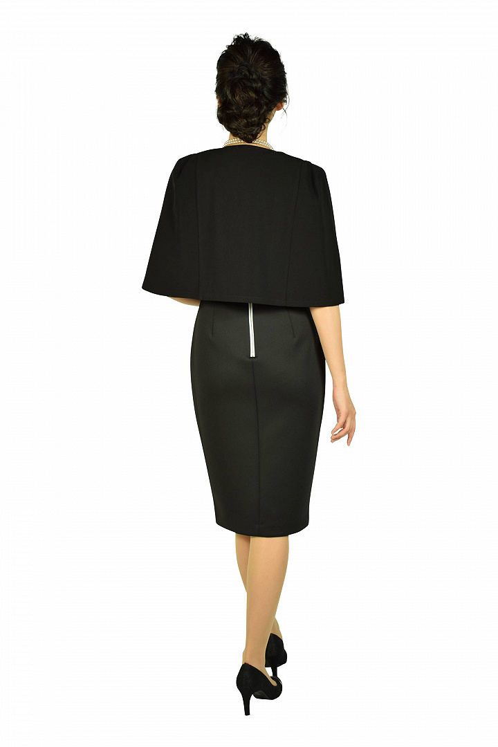 ゴールドラインホワイト×ブラックドレスセット