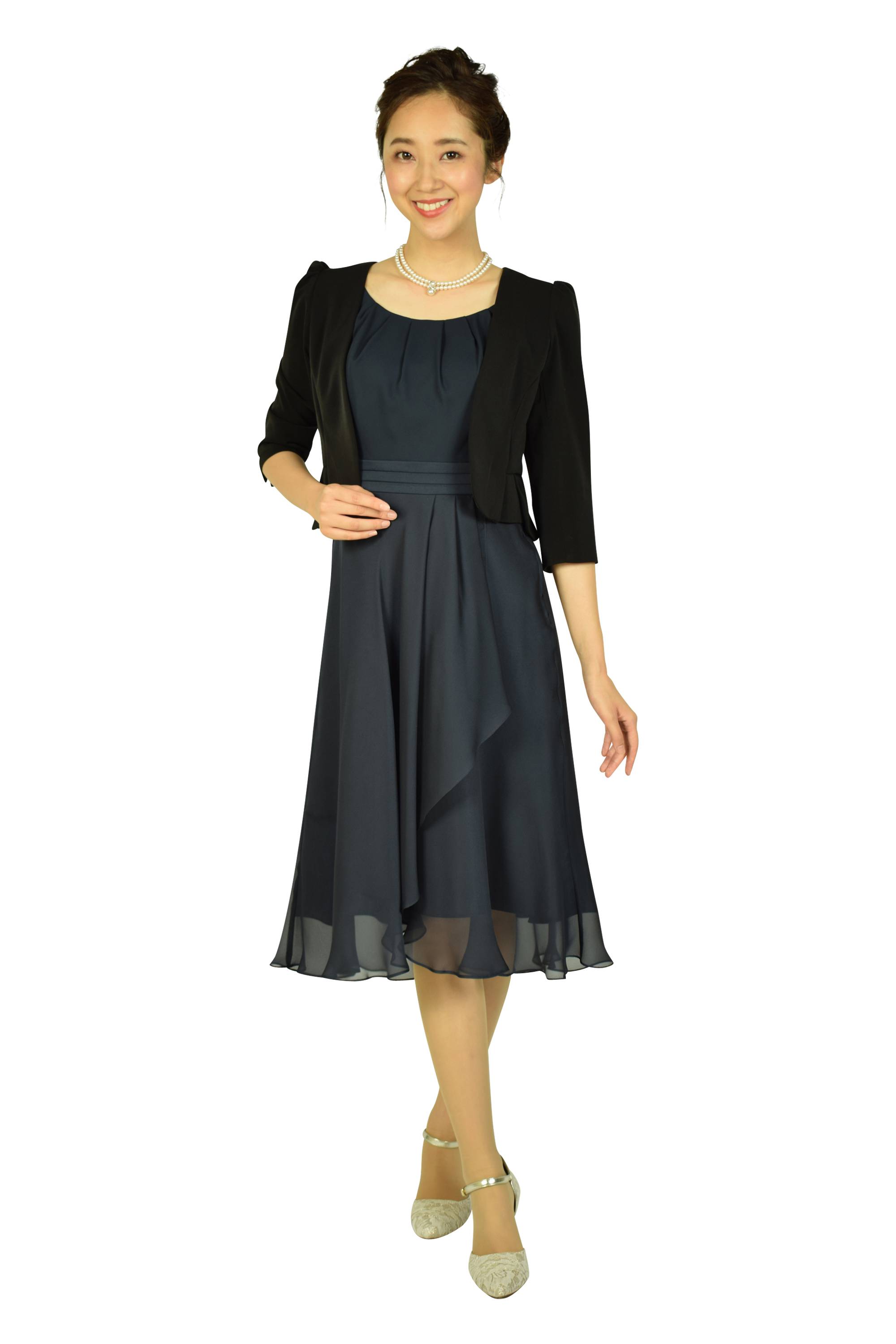 新品 She Sの紺のドレス ドレス Www Uncrcpc Org