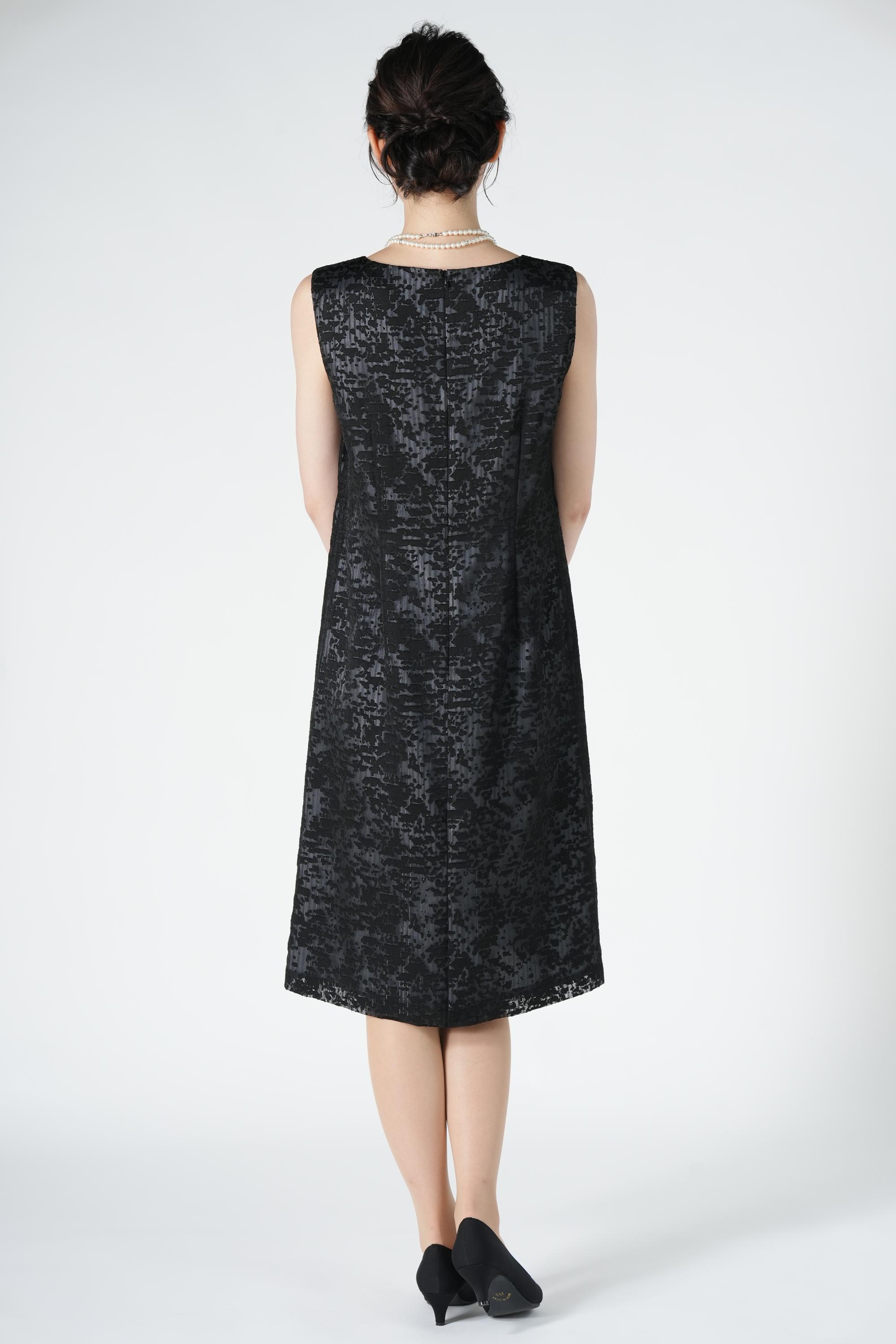 エレガント品ありブラックドレスセット