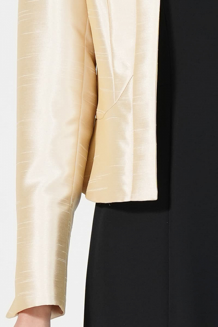 ミディ丈エレガントブラックドレスセット