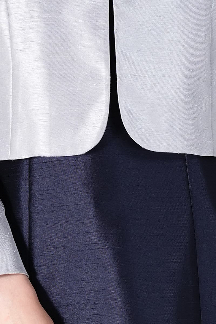 シャンタン品ありネイビードレスセット