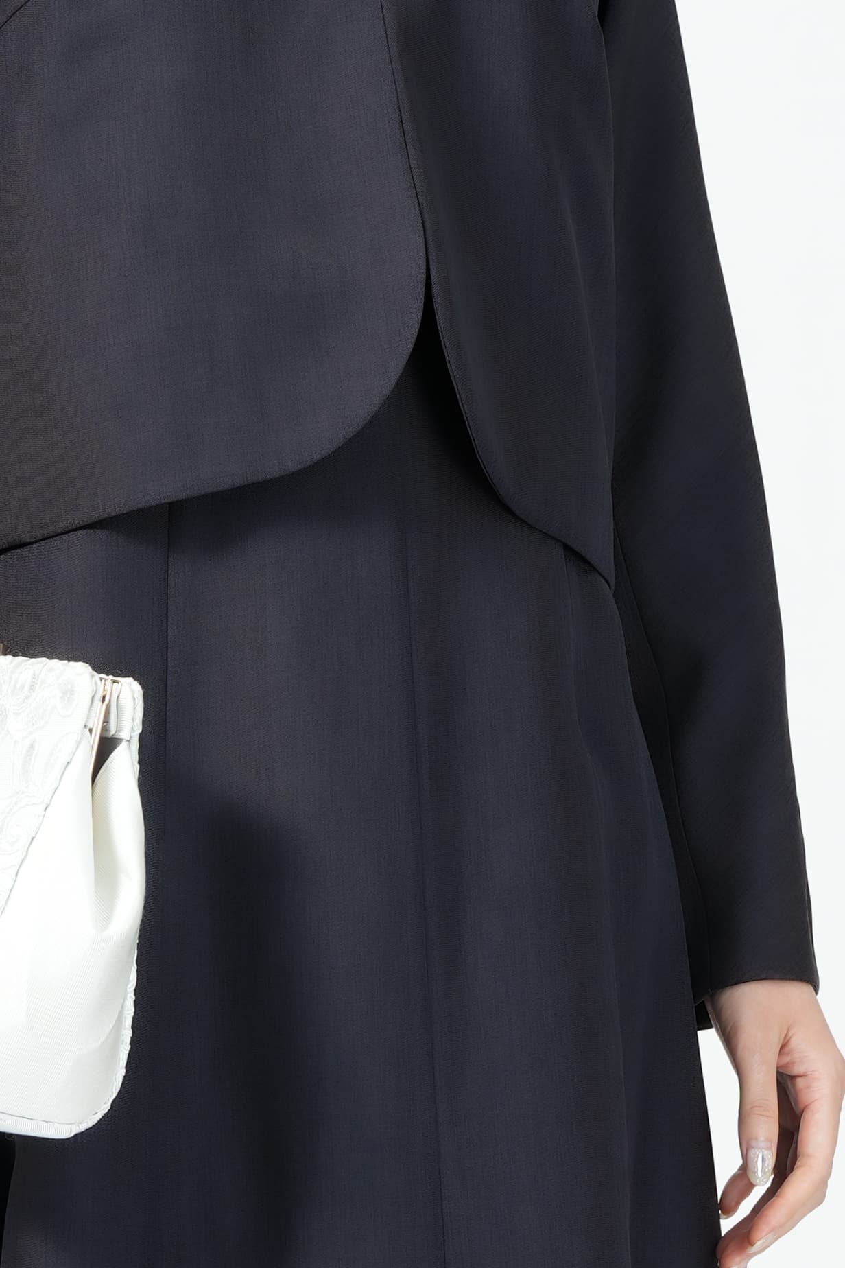 ナチュラルフレアネイビードレスセット