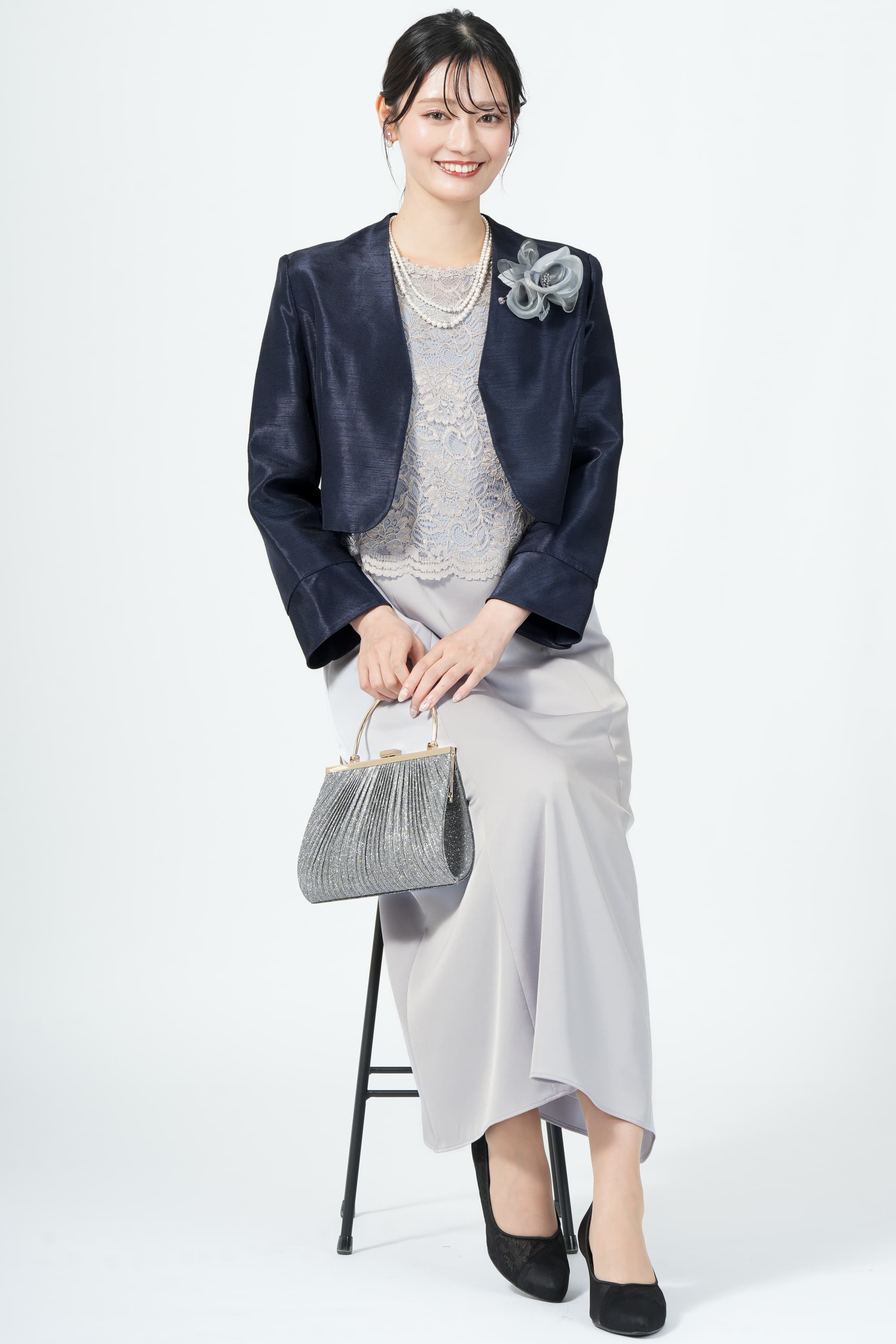 ブルトレ Apploberry 東京ソワール レースドッキング品ありブルードレスセット