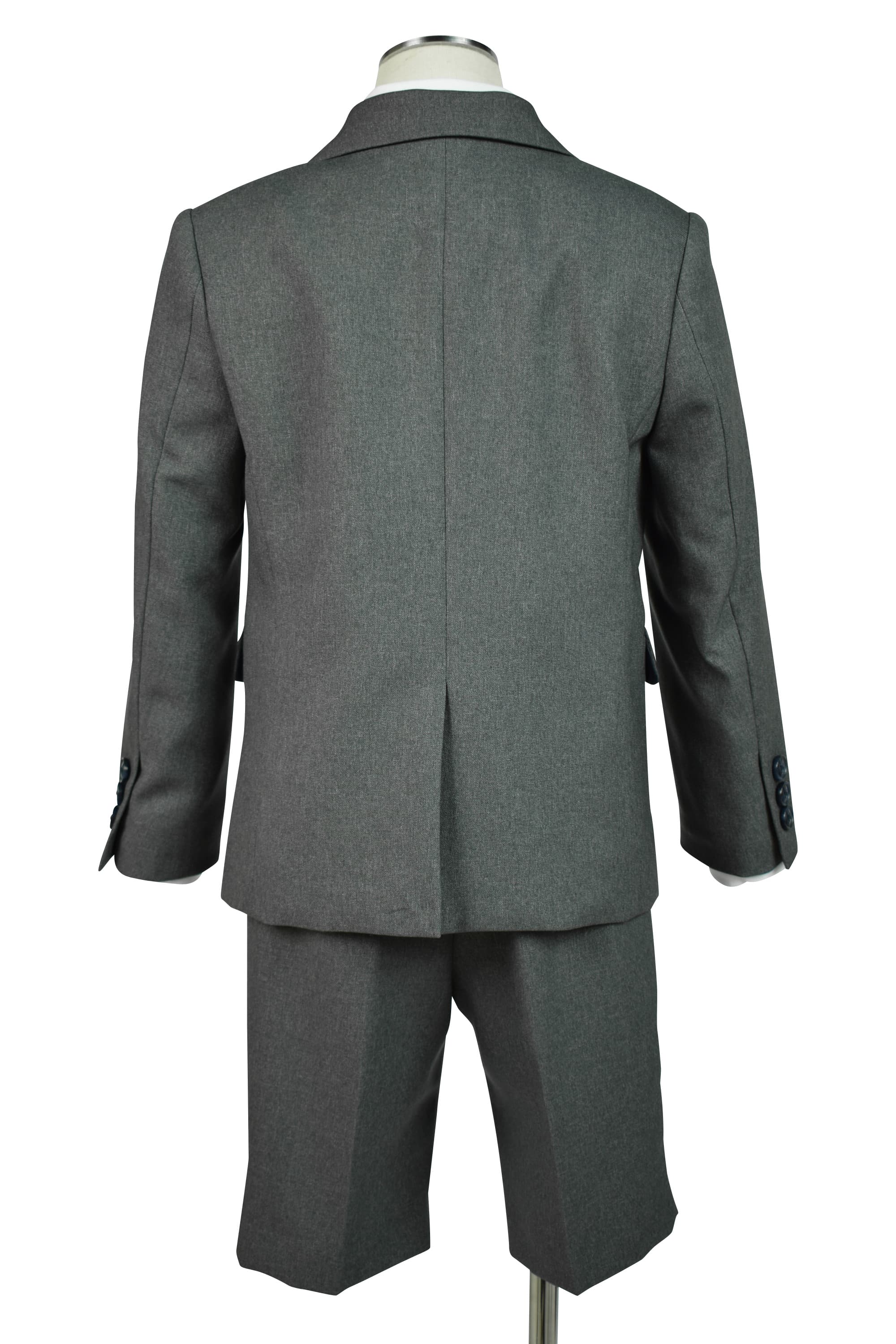 グレイッシュ蝶ネクタイスーツセット