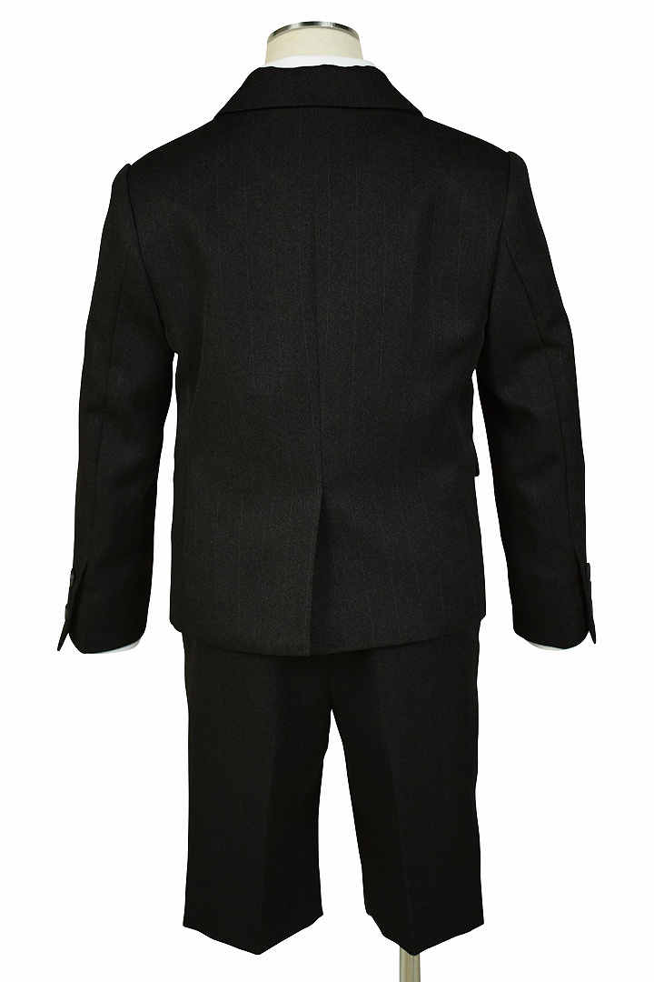 ダークストライプブラックスーツセット