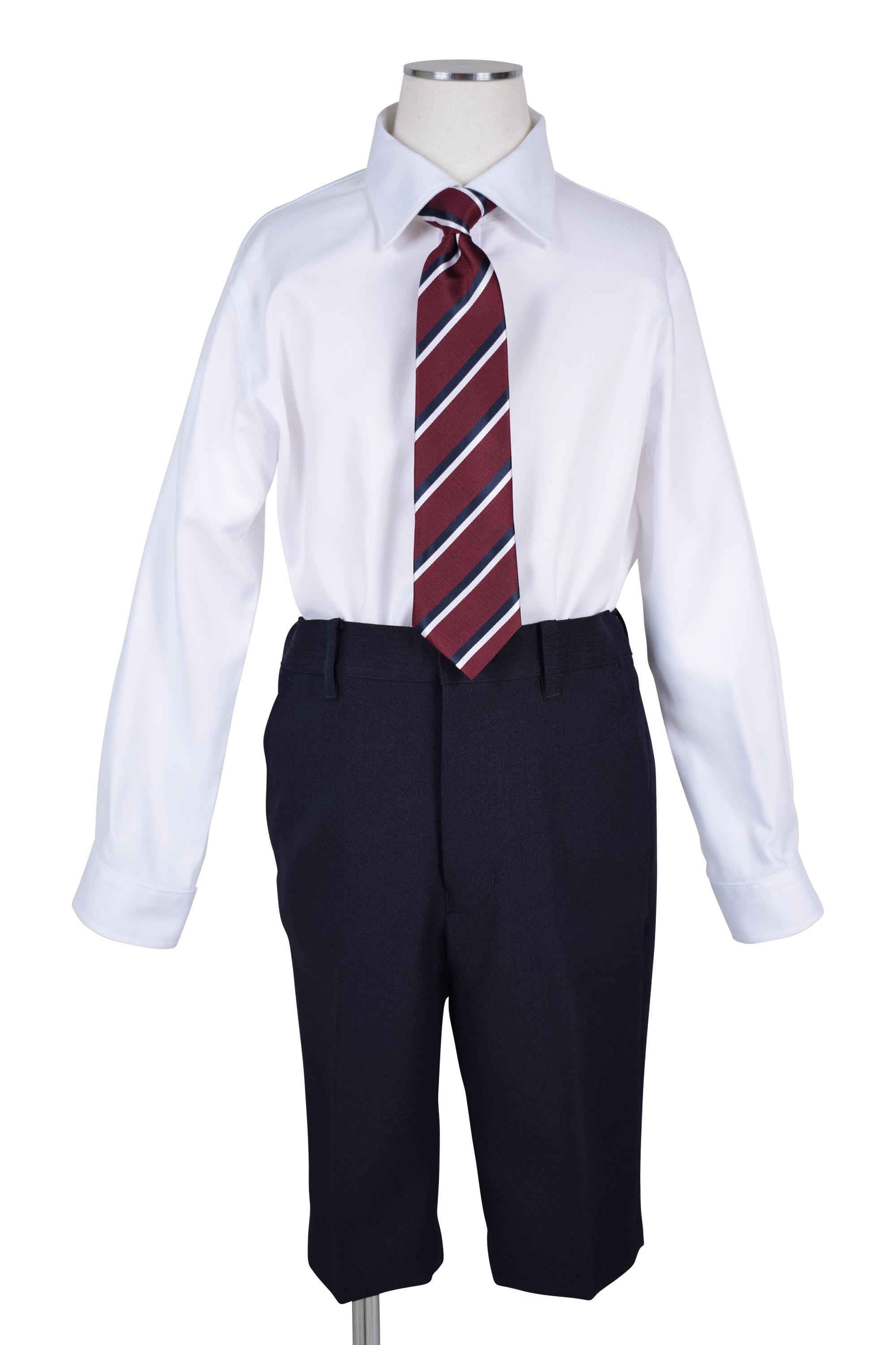 ヘリ―ボーン3ボタンネイビースーツセット