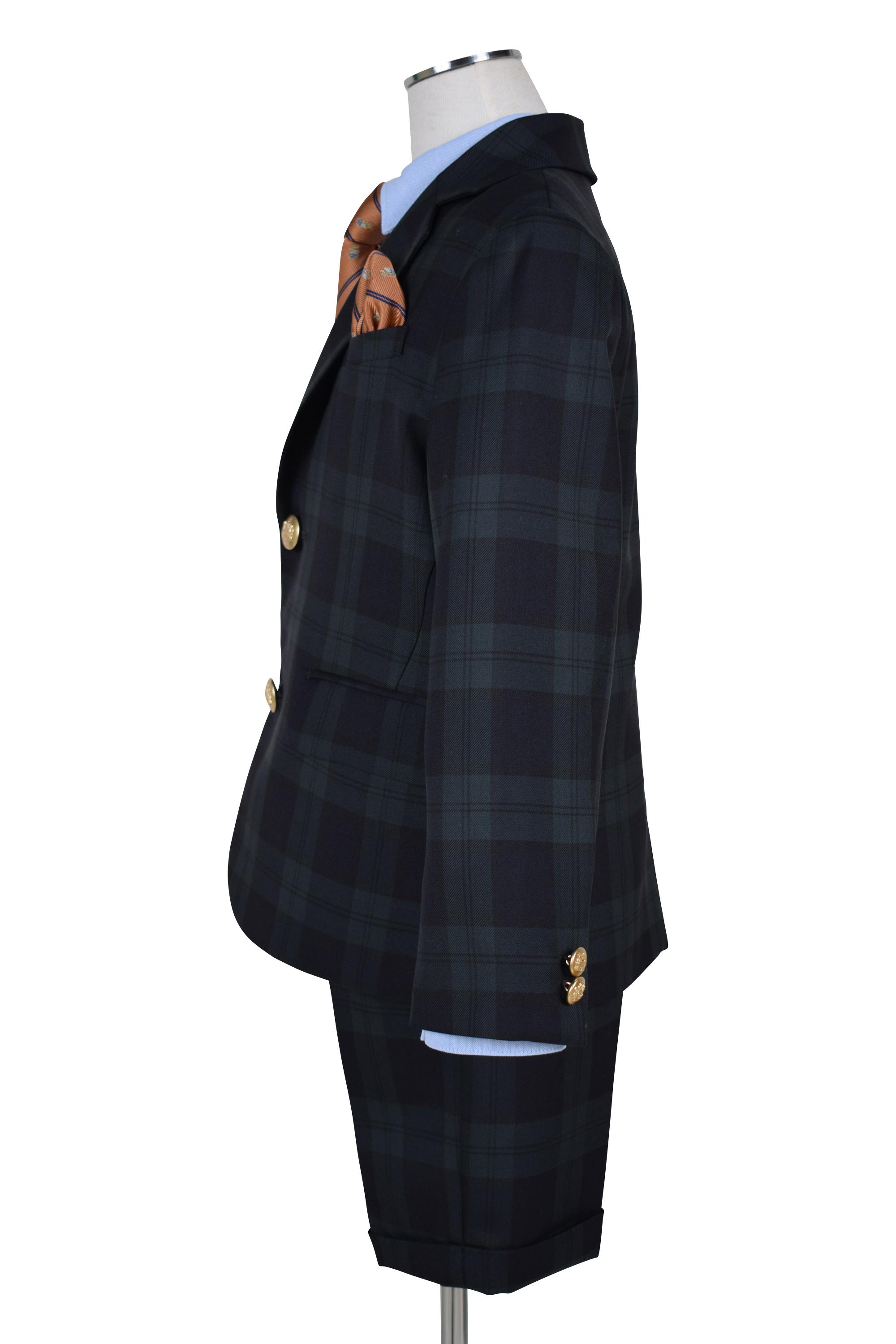 ブラックウォッチ2ボタンスーツセット