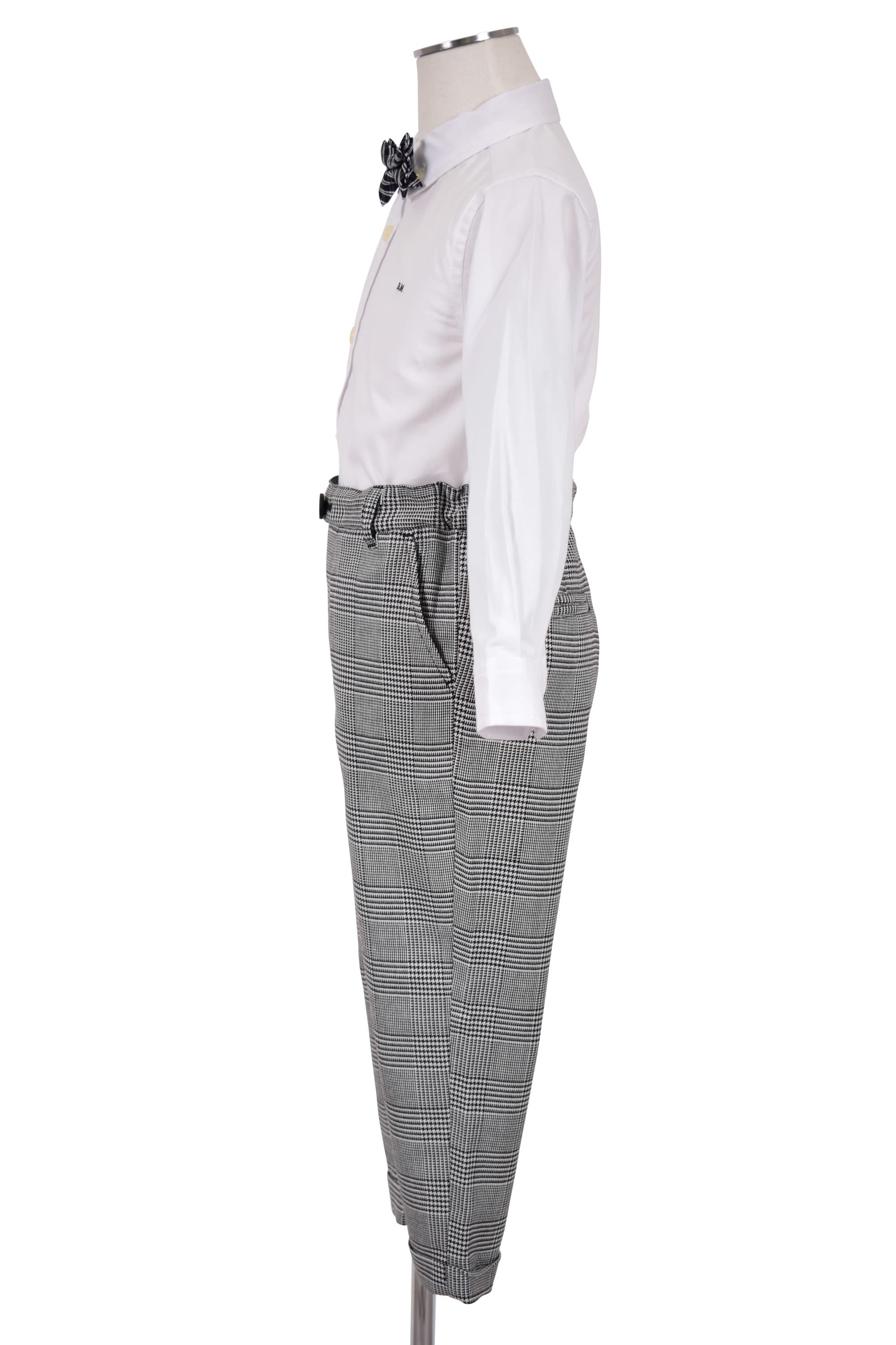 グレンチェック柄スーツセット