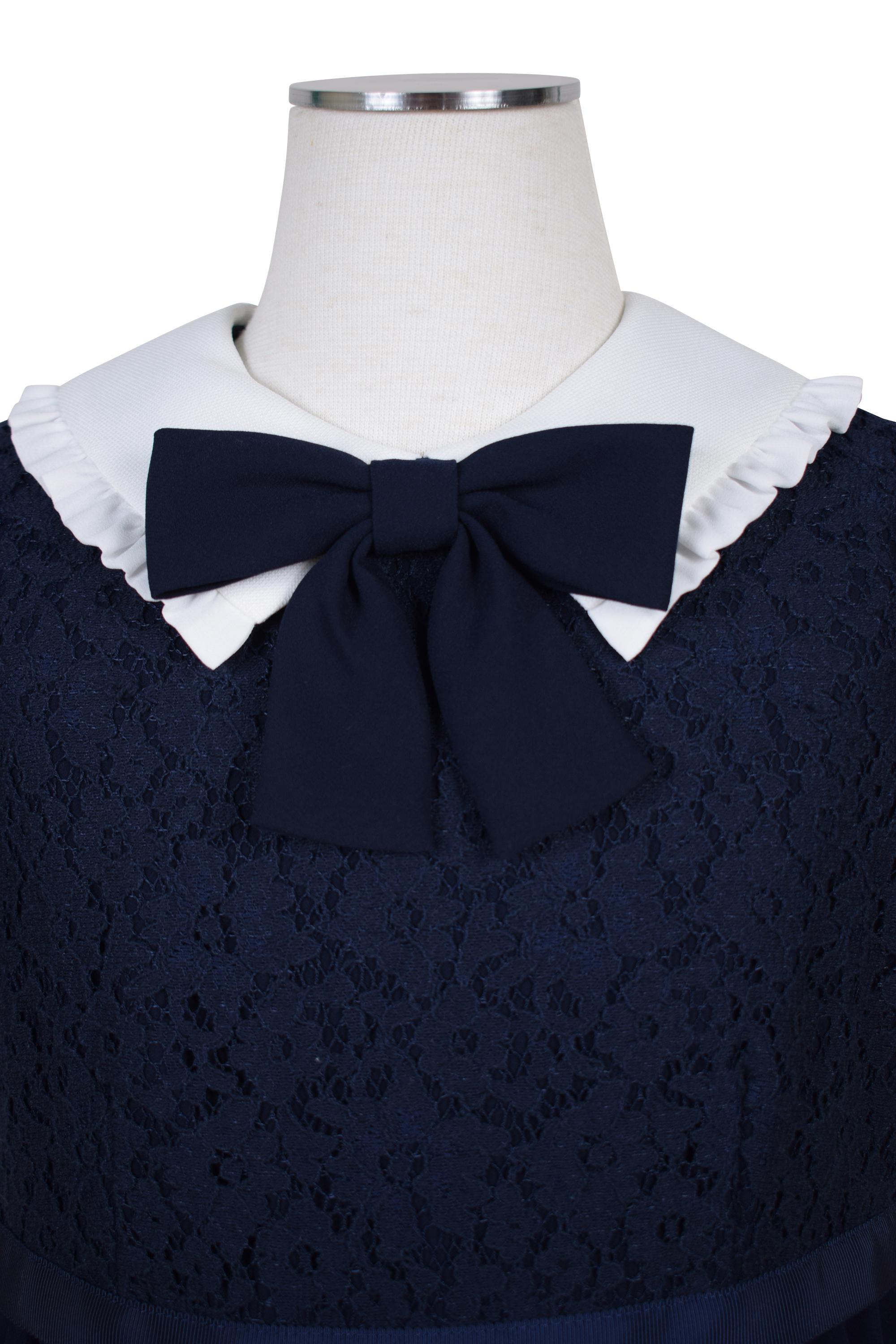 プリーツ可憐ネイビーワンピースセット