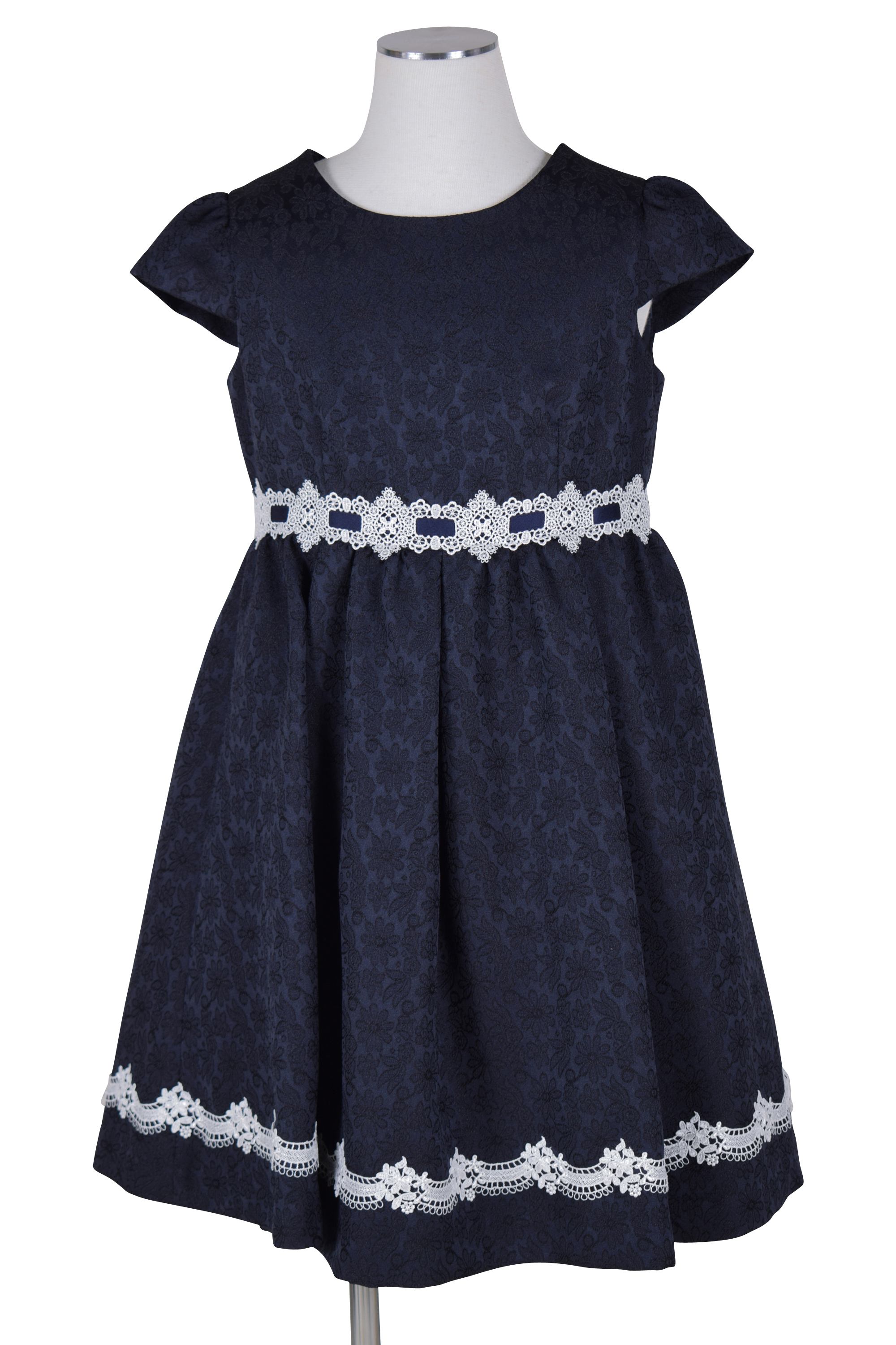 清楚ネイビー×ホワイトワンピースセット