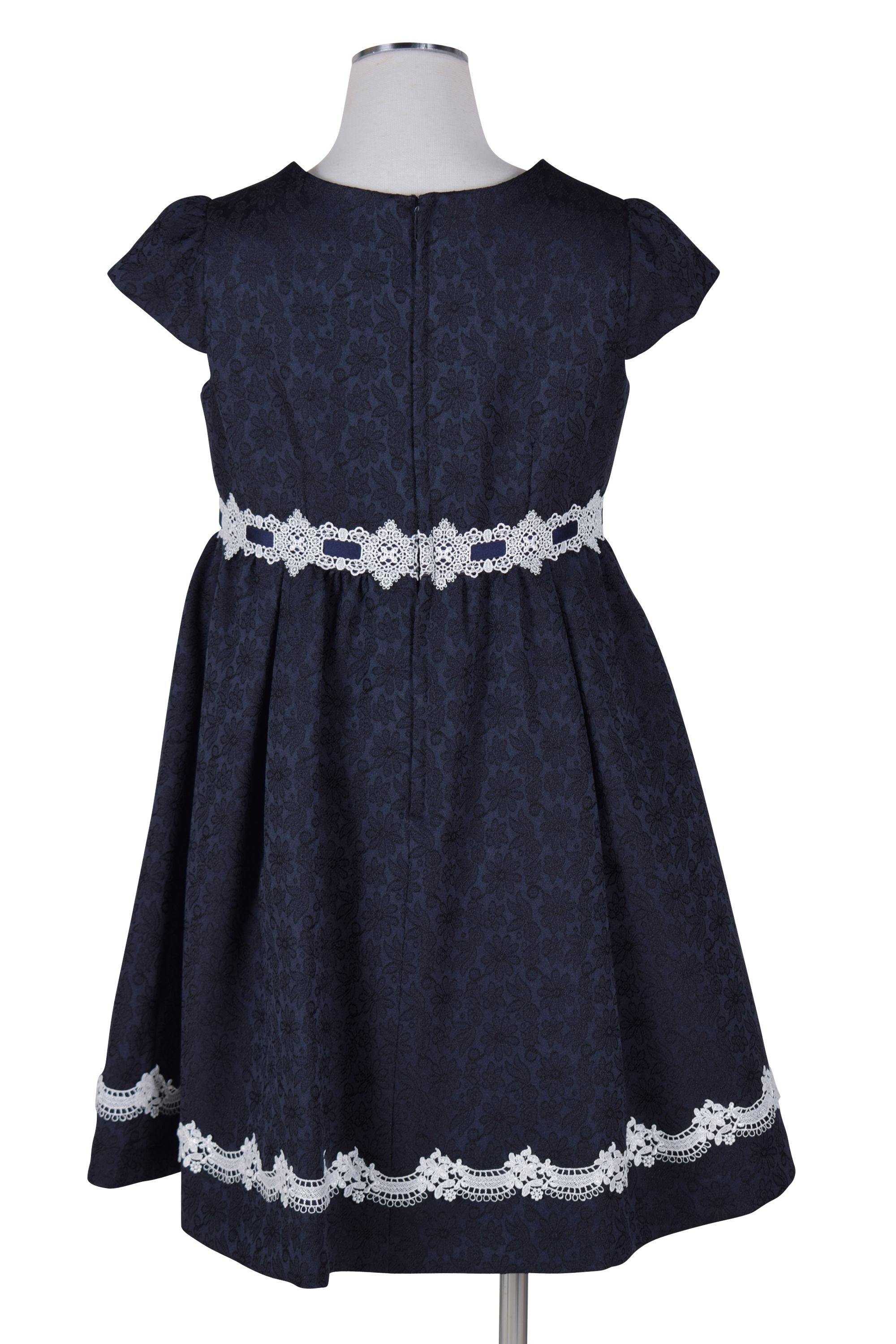 清楚ネイビー×ホワイトワンピースセット