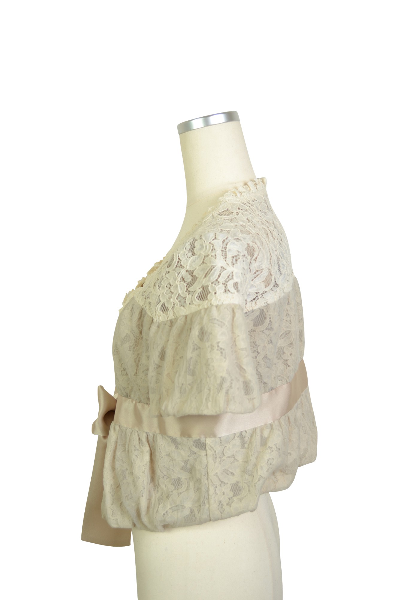 ナチュラルレースボレロ